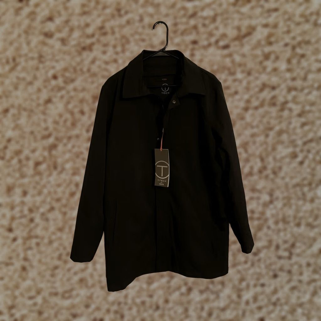 Tumi TUMI Tech Insulated Zip In Liner Black Jacket Coat Long - Men's M - Regular Fit - Windbreaker - Jacket Size US M / EU 48-50 / 2 - 1 Thumbnail