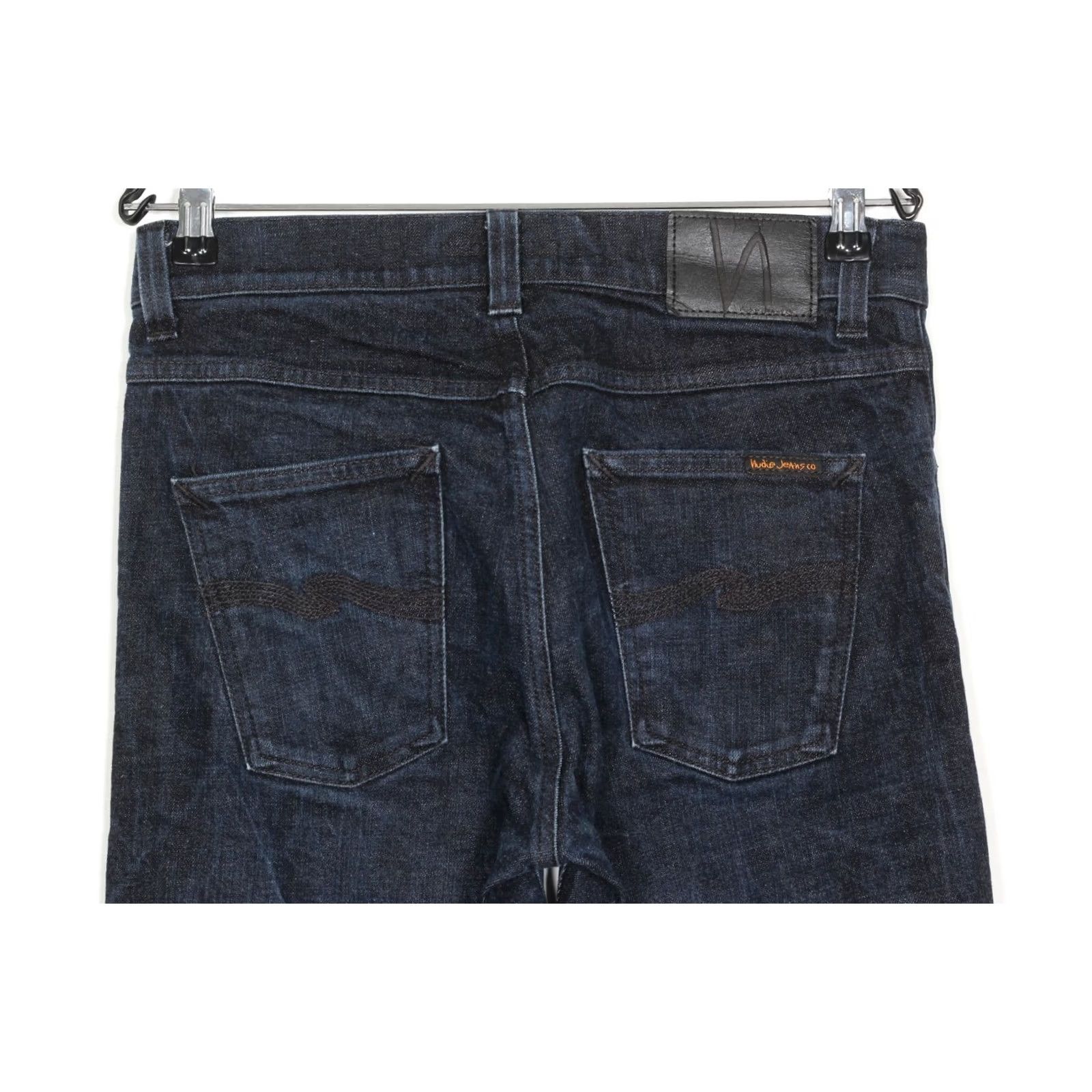 Nudie Jeans NUDIE Jeans Lean Dean Dry Deep Dark COMF Jeans Men Slim Tapered 30x30 Blue Size US 30 / EU 46 - 4 Thumbnail