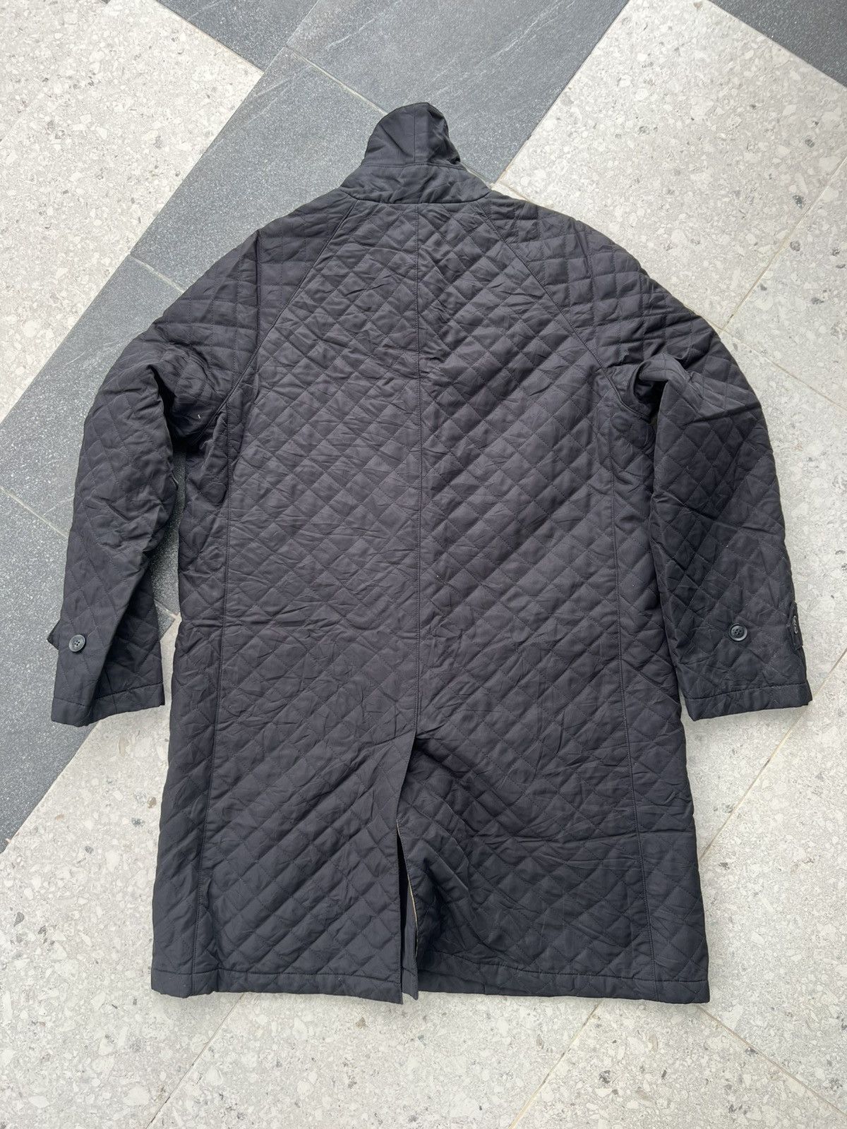 Krizia Uomo × Vintage Krizia diamond pattern coat Size M / US 6-8 / IT 42-44 - 8 Thumbnail
