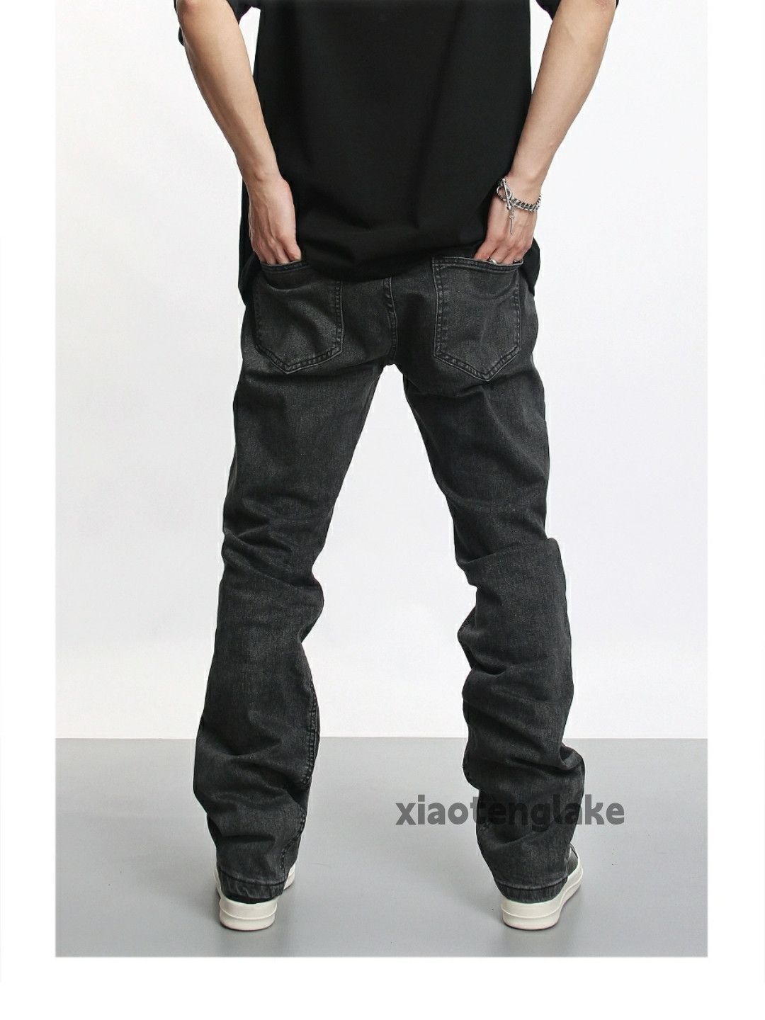 Jean × Vintage washed faded cleanfit utility punk yuppie bootcut jeans Size US 30 / EU 46 - 8 Thumbnail