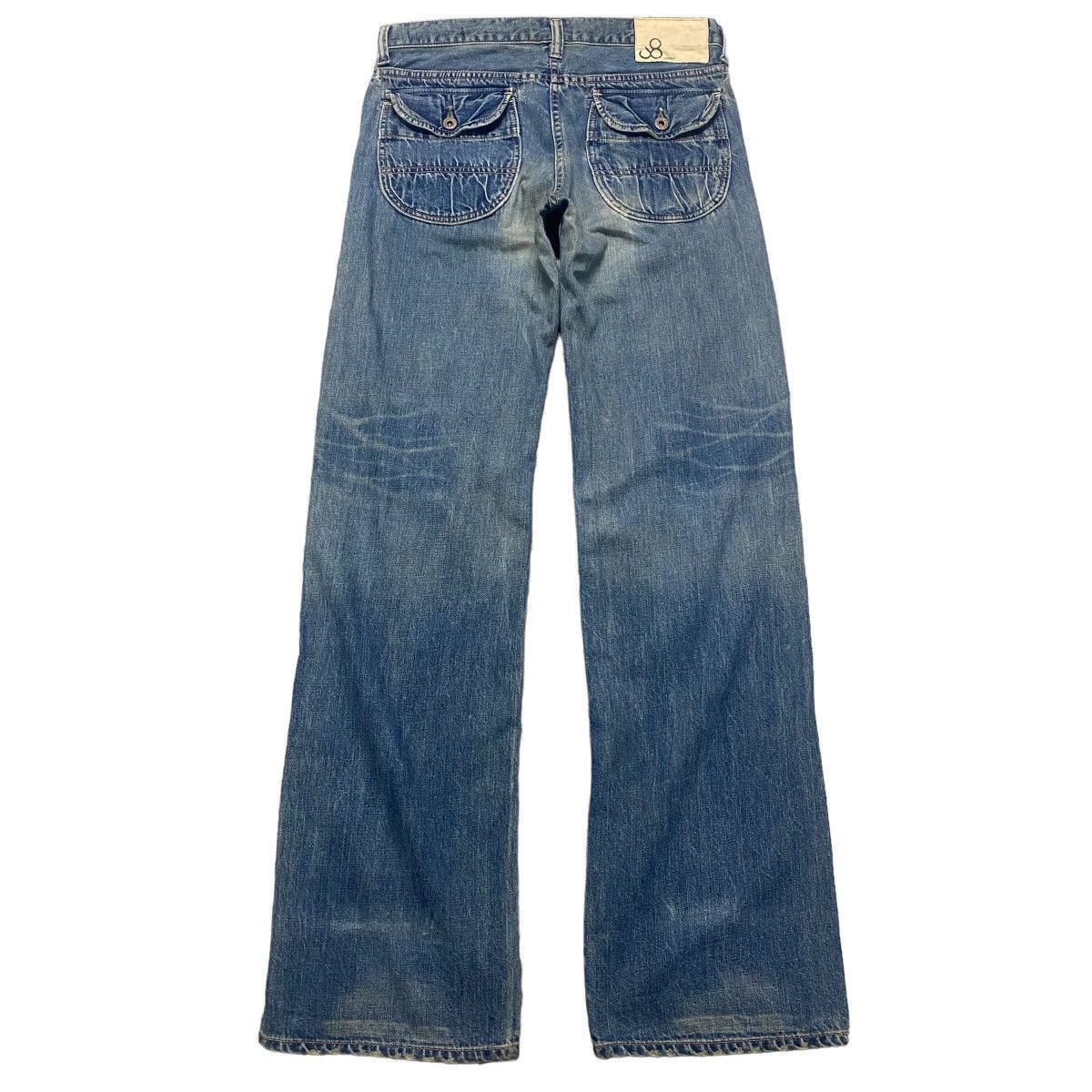 Johnbull Vintage JOHN BULL Denim Selvedge Fatigue Pants Size US 31 - 2 Thumbnail