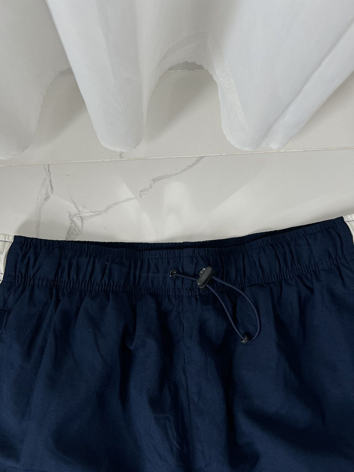 Nike × Vintage 90’s NIKE BOTTOM SWOOSH LOGO BAGGY Y2K TRACK PANTS Size US 34 / EU 50 - 5 Thumbnail