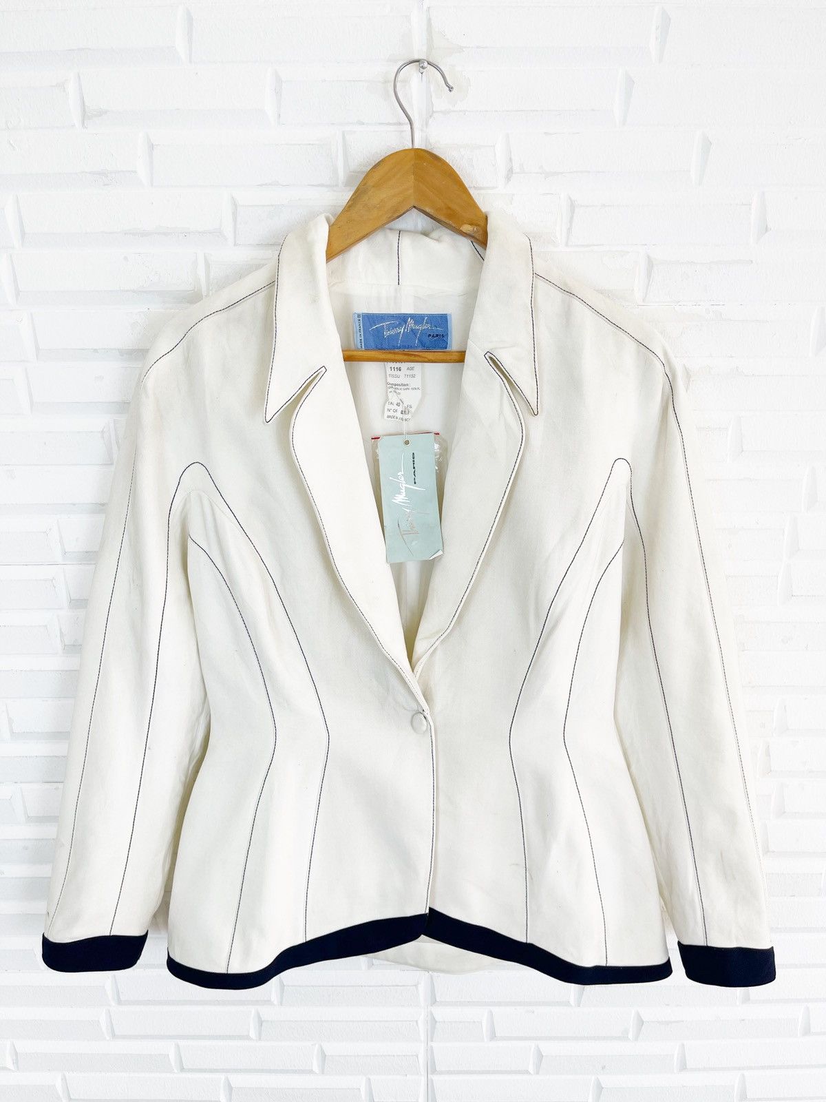 Thierry Mugler 🔥WITH SHOP TAGS💥VINTAGE NEW OLD STOCK THIERRY MUGLER PARIS Size M / US 6-8 / IT 42-44 - 1 Thumbnail