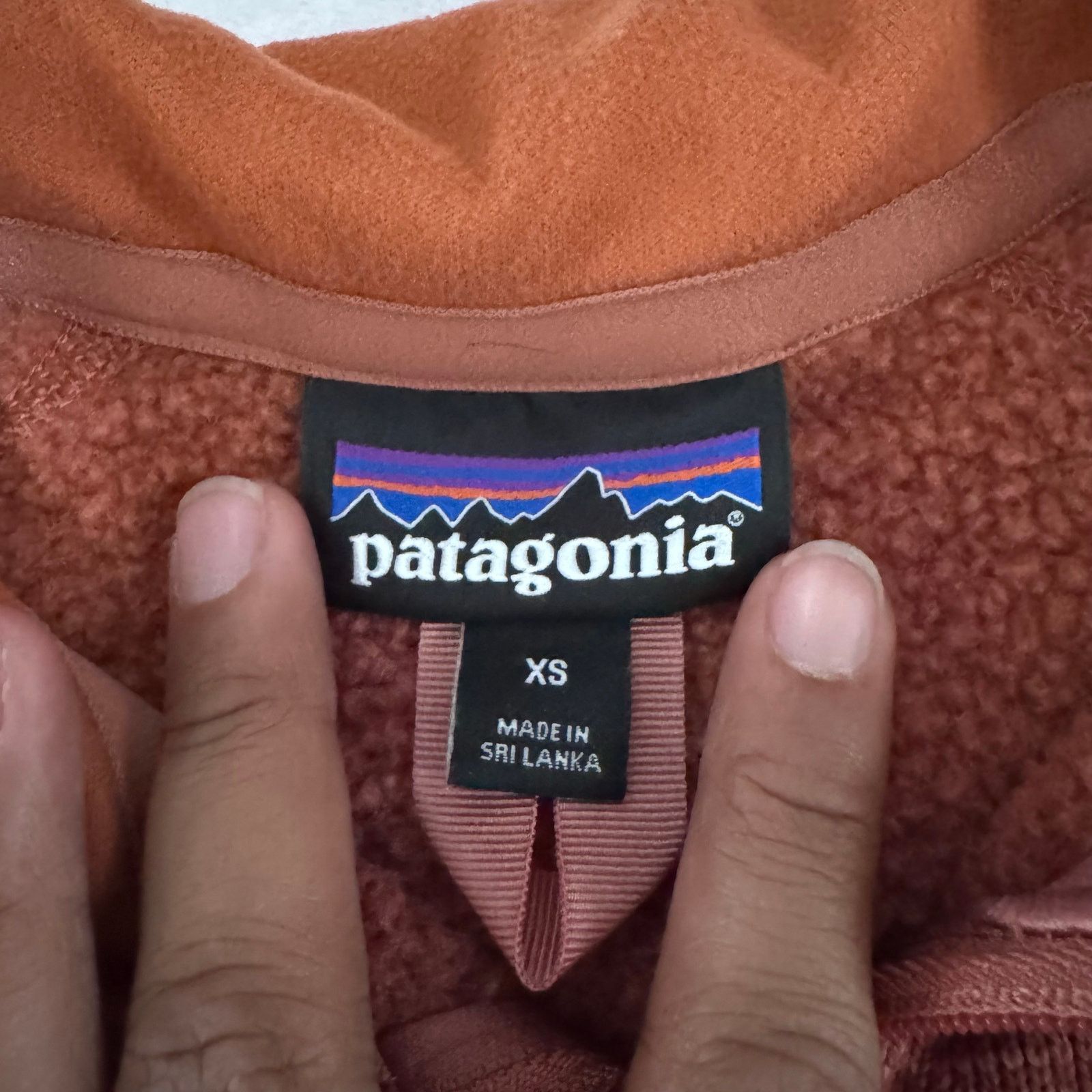 Patagonia Patagonia Rust Quarter Zip Fleece XS Worn Wear Size S / US 4 / IT 40 - 4 Thumbnail
