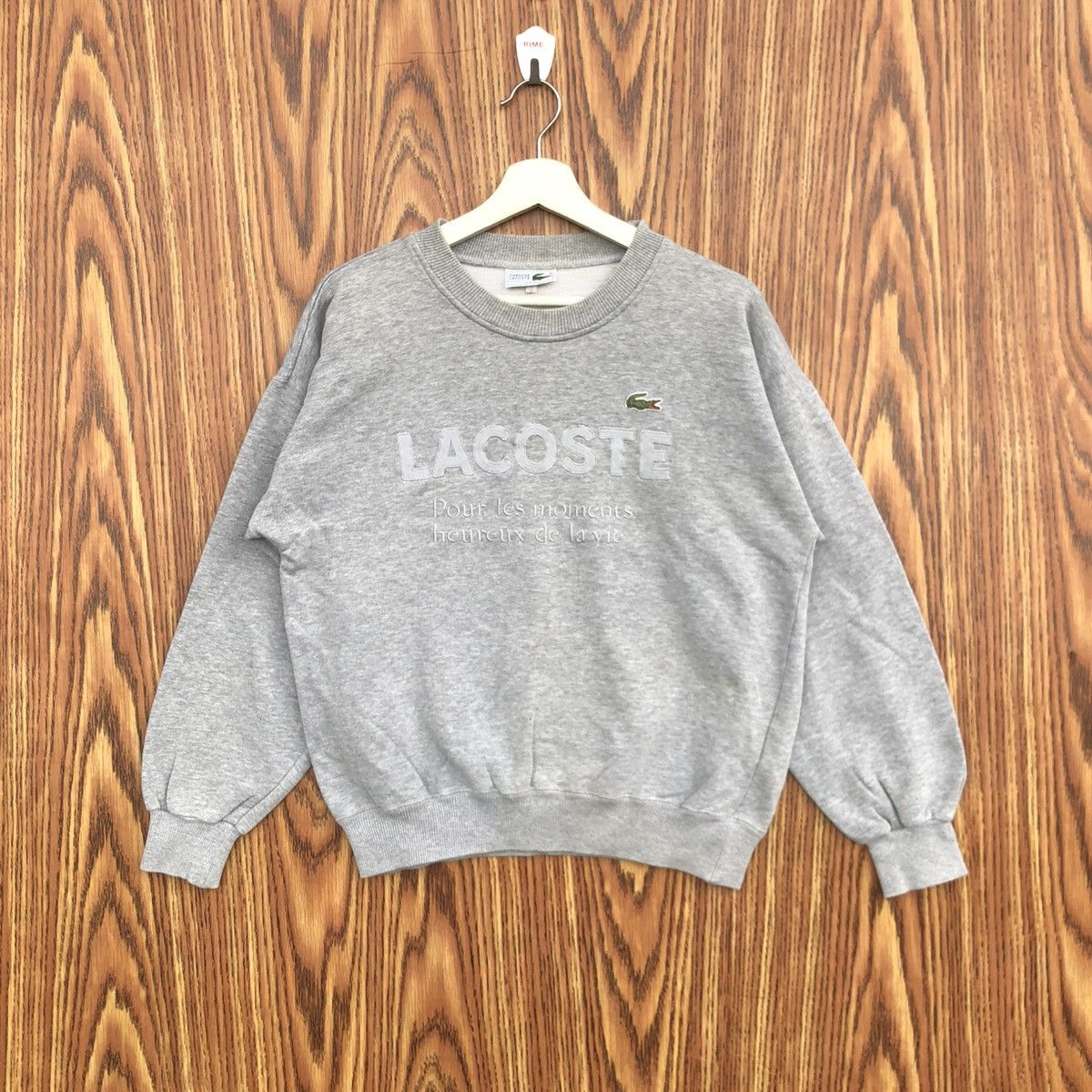 Lacoste Vintage Lacoste Embroidered Sweatshirt Pullover Crewneck Size US M / EU 48-50 / 2 - 1 Thumbnail