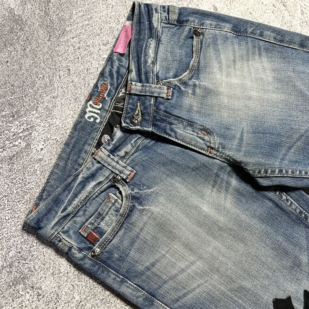 Japanese Brand Vintage Rare Missme Flared Denim Patch Art Size US 30 / EU 46 - 13 Thumbnail