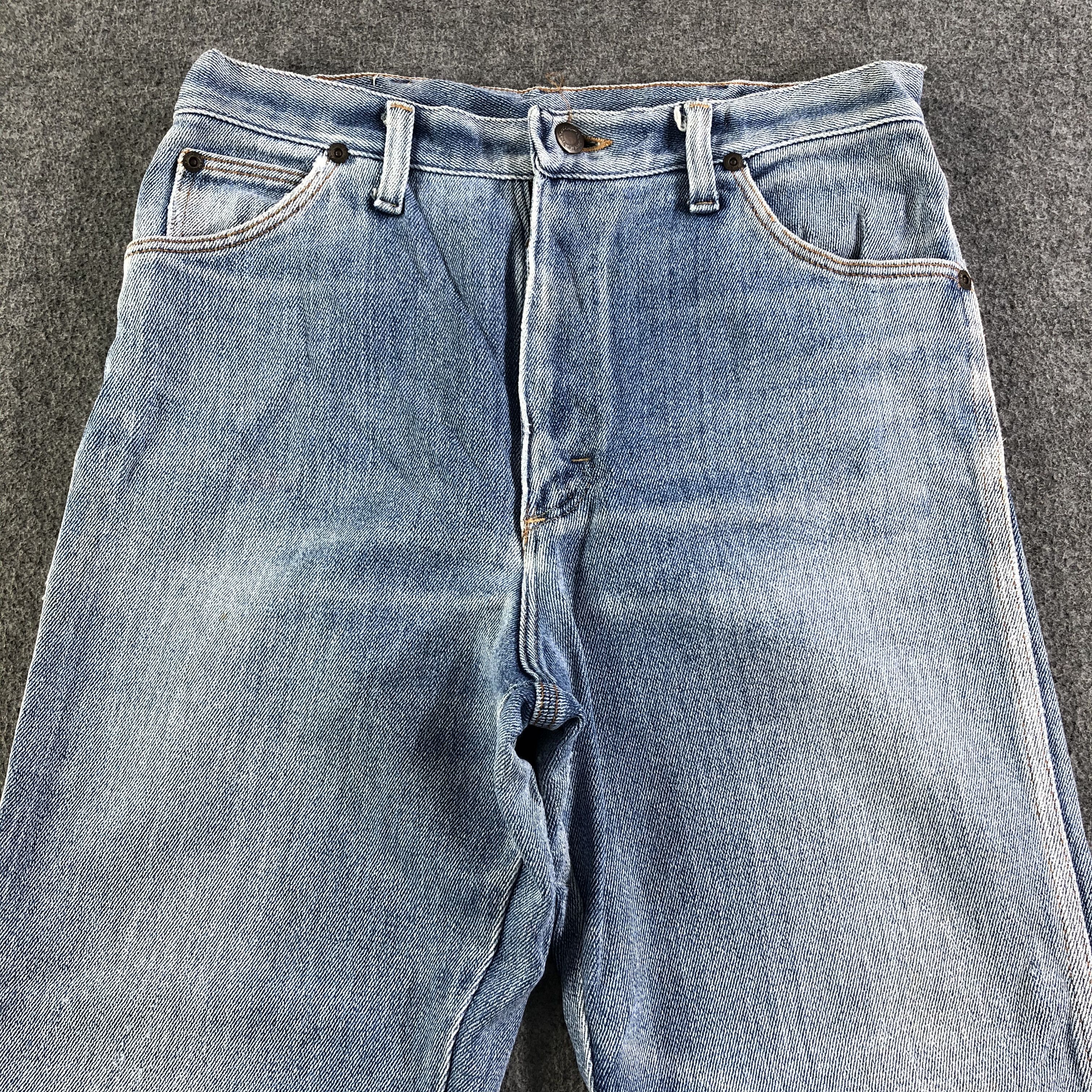 Vintage Vintage Blue Wash Wrangler Jeans-J2871 Size US 30 / EU 46 - 3 Thumbnail