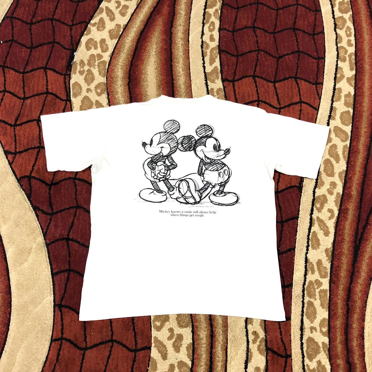 Undercover Vintage GU x Undercover X Disney Rare T Shirt Size US XL / EU 56 / 4 - 2 Thumbnail