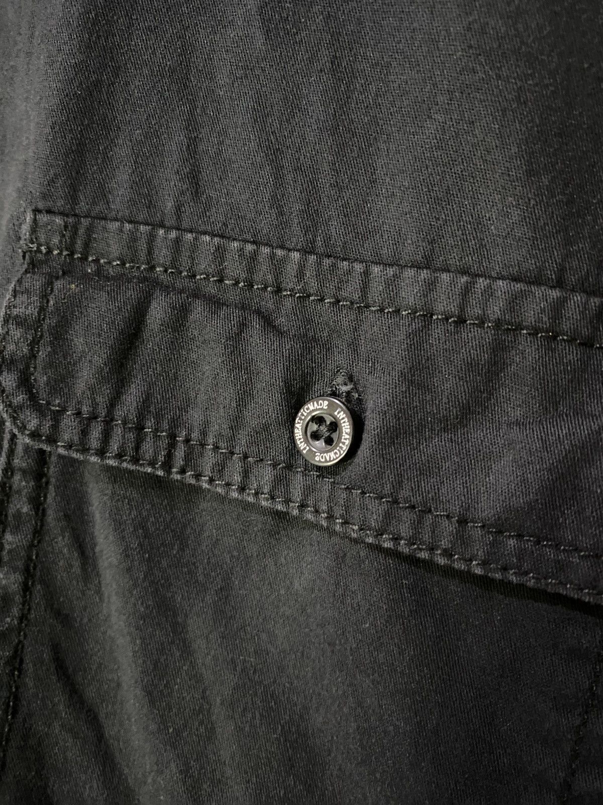 Le Grande Bleu (L.G.B.) 2000s Rare In The Attic Homme Punk Style Poem Button Shirt Size US XXL / EU 58 / 5 - 10 Thumbnail