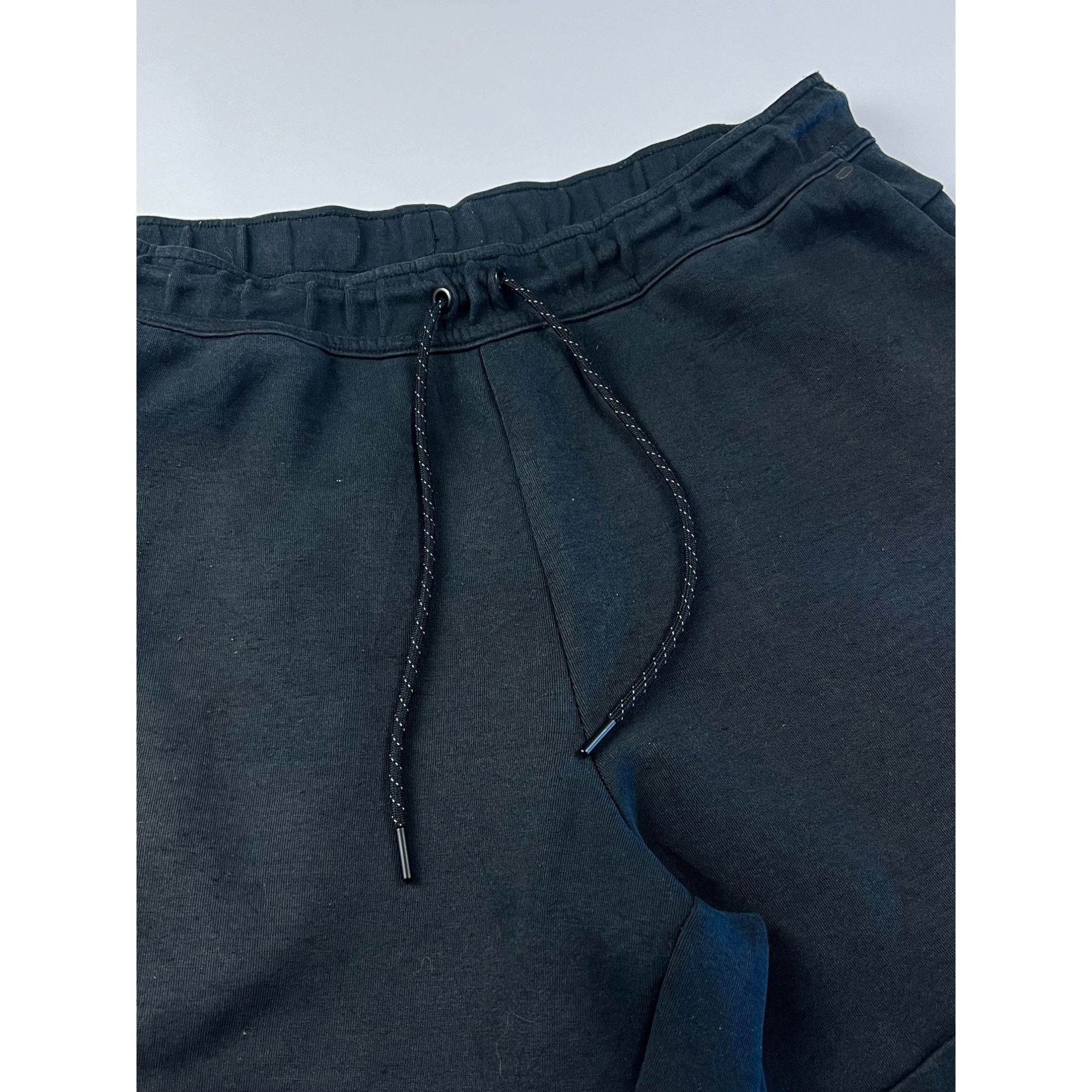 Nike Nike Mens Black Tech Fleece Joggers XL With Drawstring Waist Size US 34 / EU 50 - 3 Thumbnail