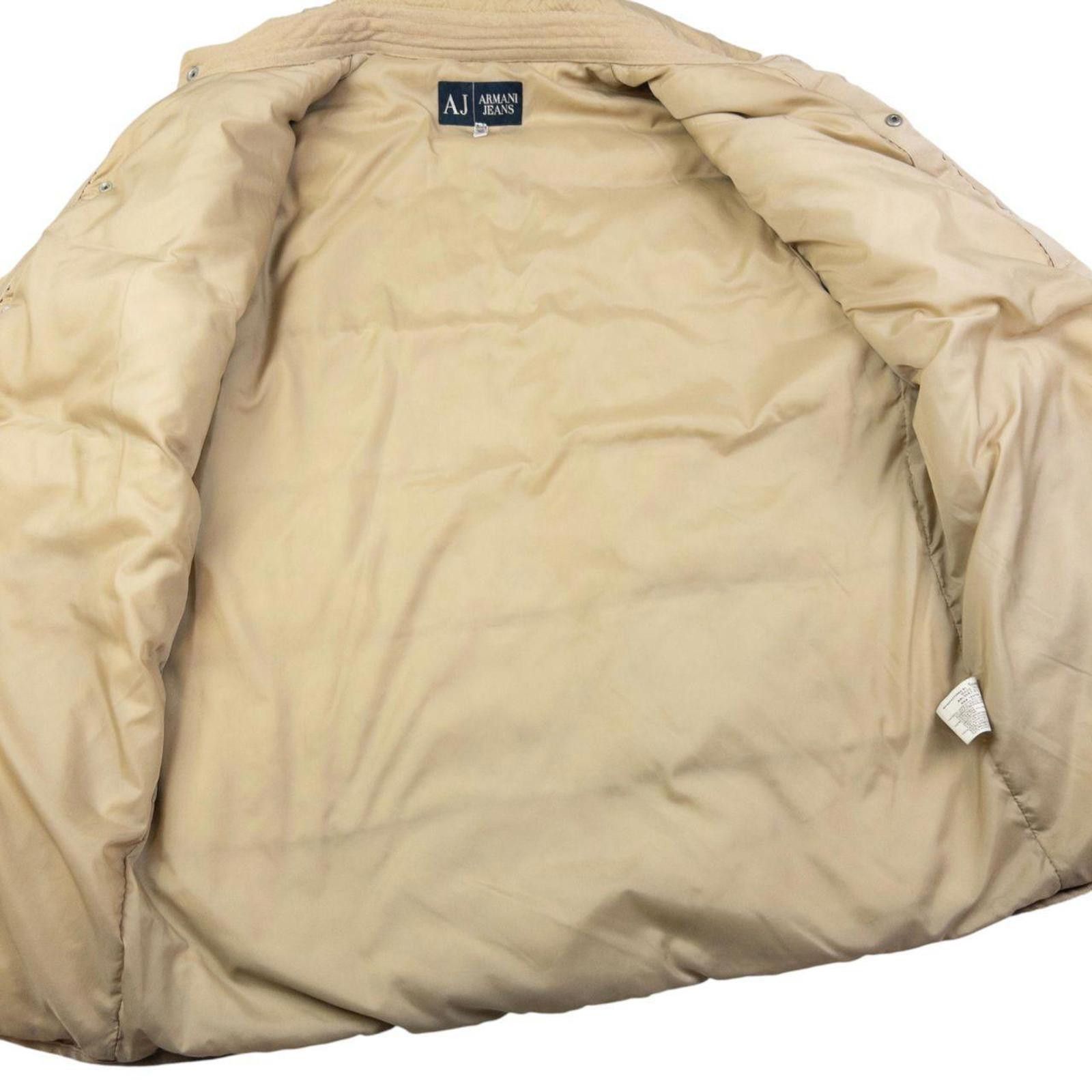 Other Vintage Armani Jeans Button Up Puffer Jacket Size L Size US L / EU 52-54 / 3 - 5 Thumbnail