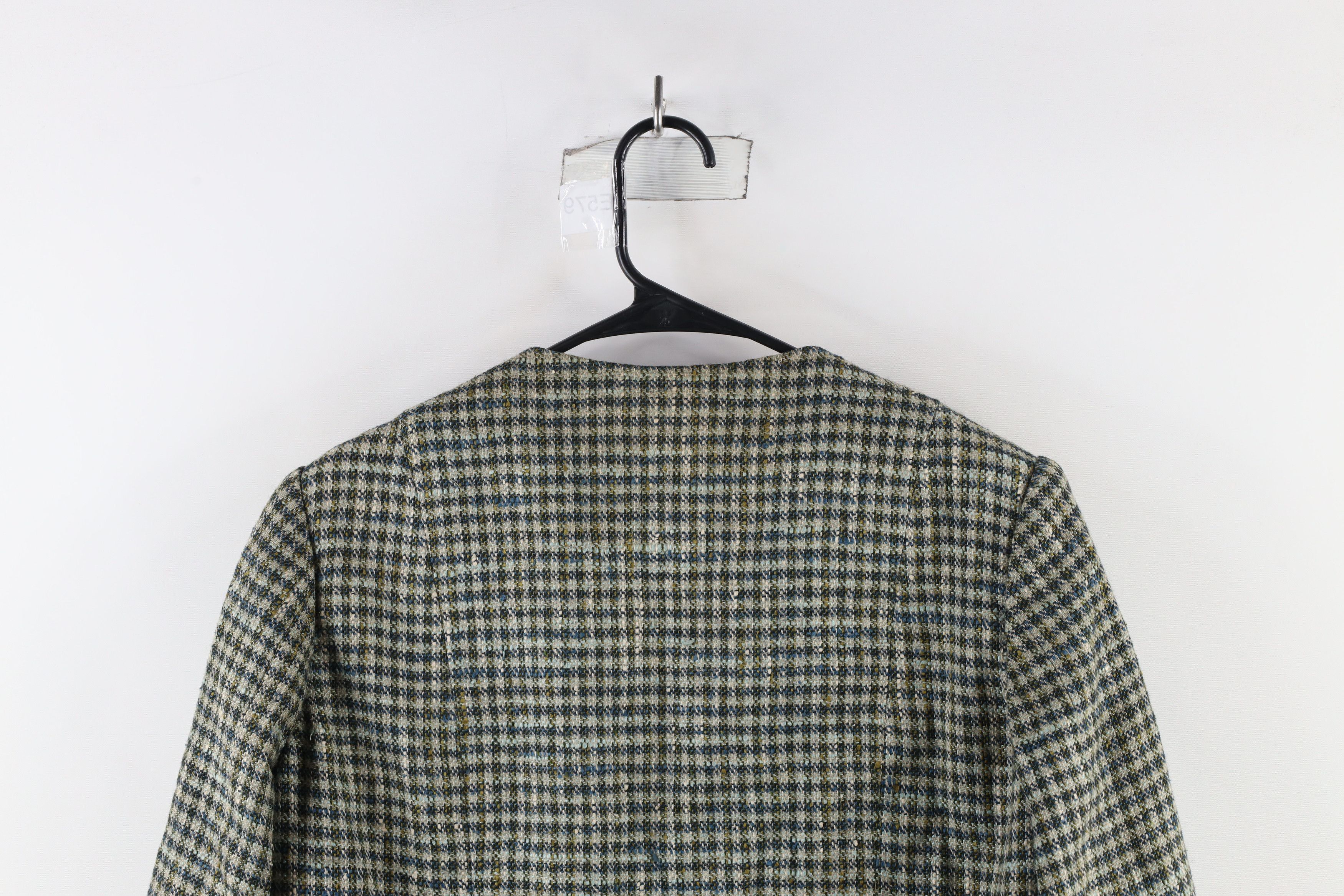 Vintage Vintage 50s Rockabilly Wool Tweed Blazer Jacket USA Size L / US 10 / IT 46 - 8 Thumbnail