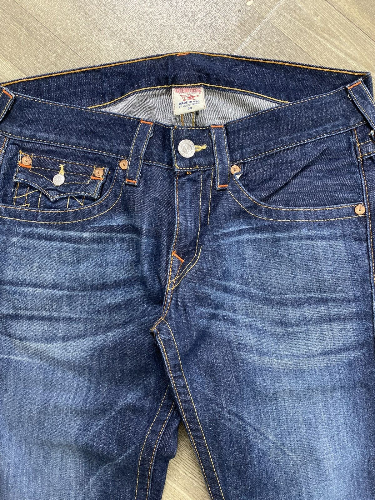 True Religion Vintage True Religion Billy Faded Lgb Style Flared Jeans Y2K Size US 30 / EU 46 - 6 Thumbnail