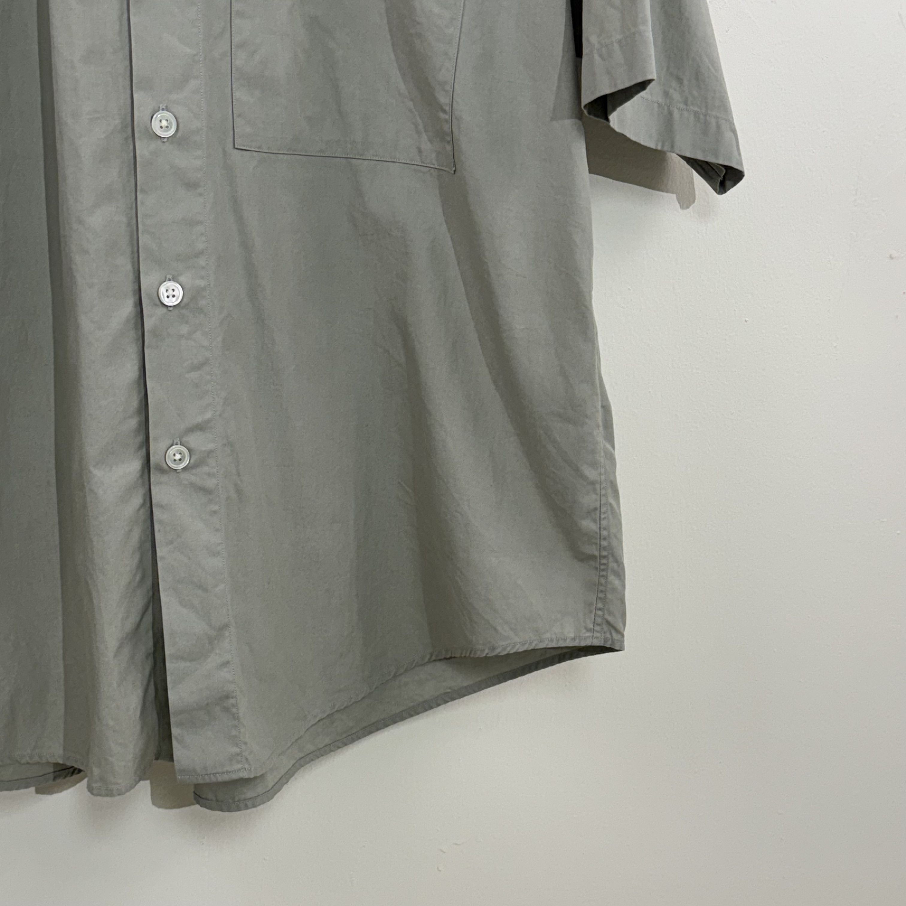 Auralee Auralee Washed Finx Twill Short Sleeve Shirt Size US L / EU 52-54 / 3 - 5 Thumbnail