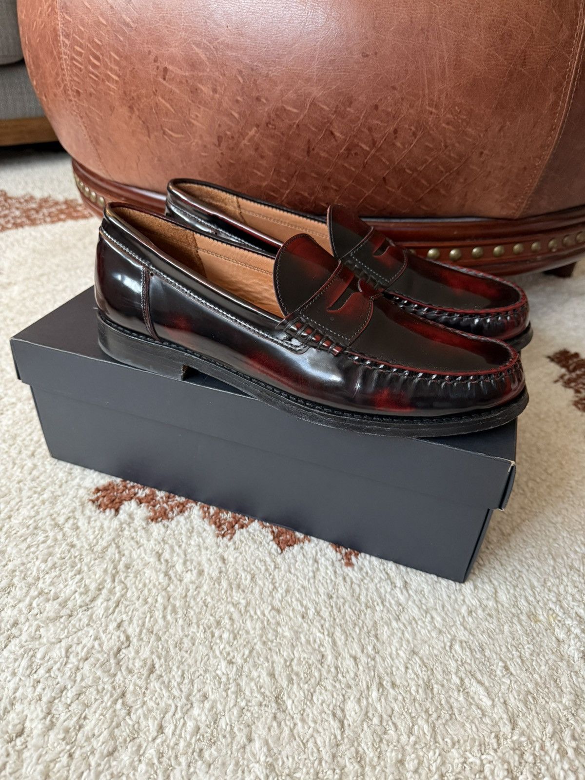Allen Edmonds Allen Edmonds Newman Penny Loafer Size US 10.5 / EU 43-44 - 2 Thumbnail