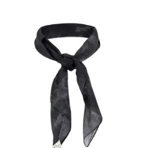 Saint Laurent Paris oc11z0124 Scarf in Black Size ONE SIZE - 1 Preview