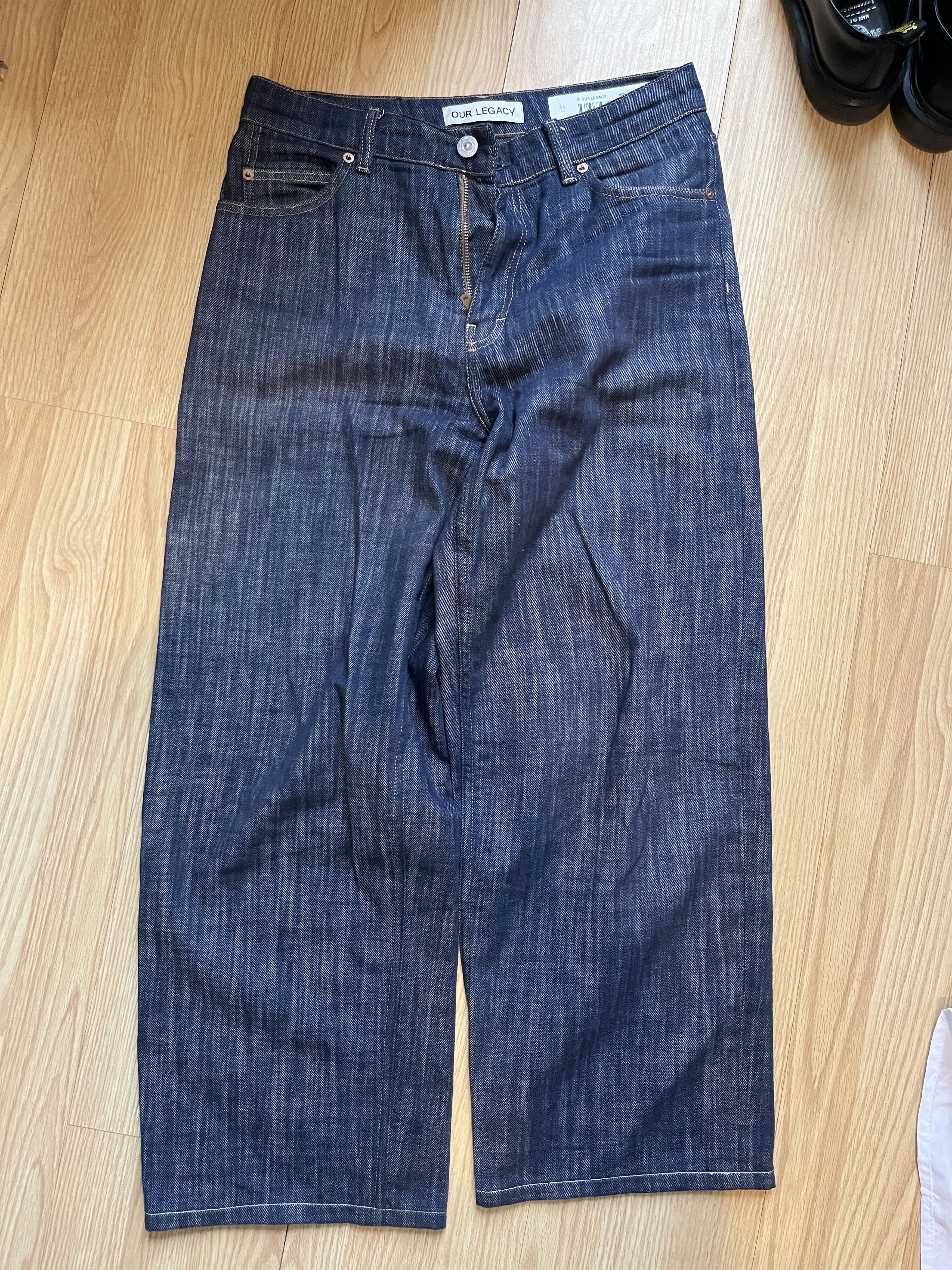 Our Legacy Our Legacy Vast Cut Forever Blue Drape Denim