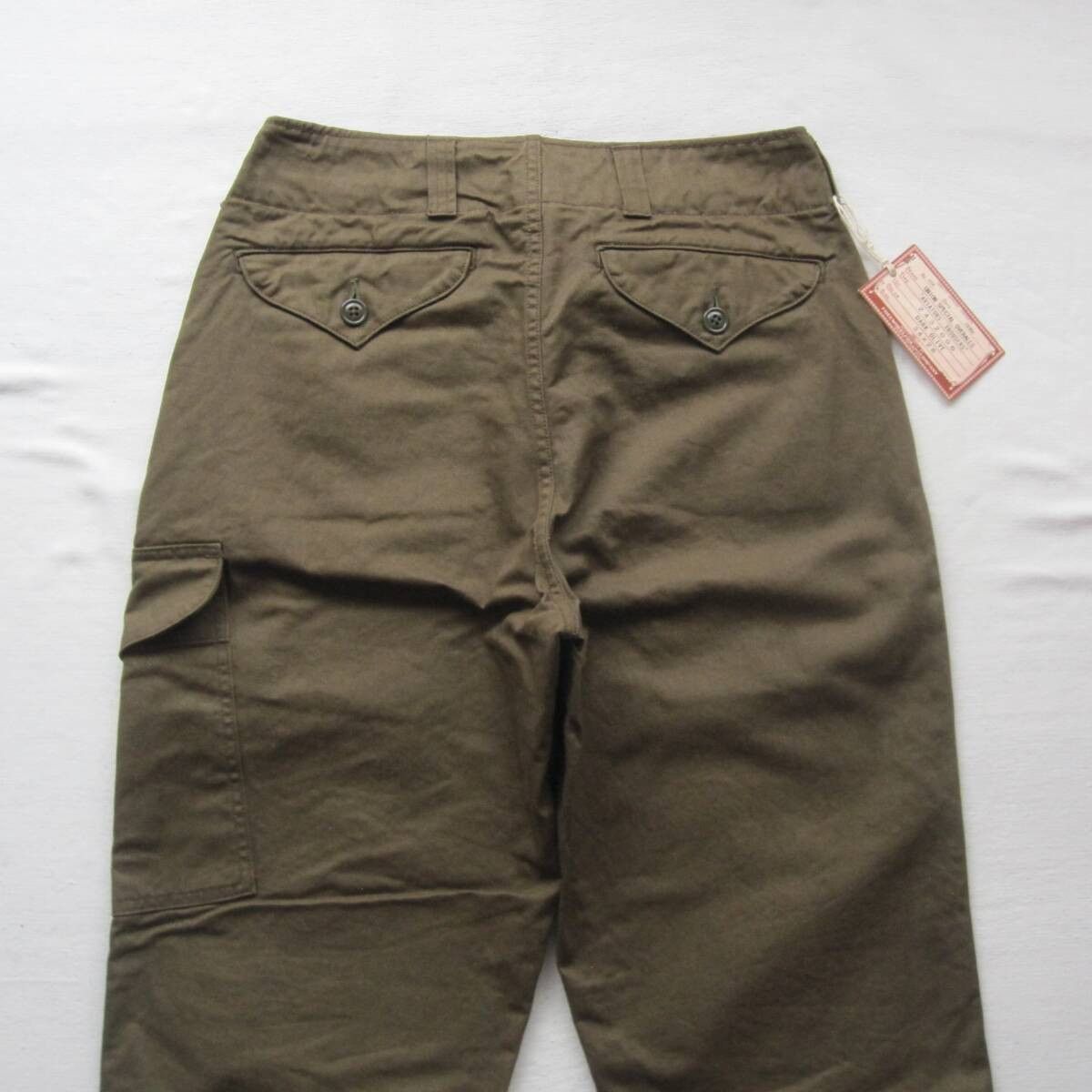 Freewheelers “AVIATOR’S TROUSERS” 34 DARK OLIVE Size US 34 / EU 50 - 10 Thumbnail
