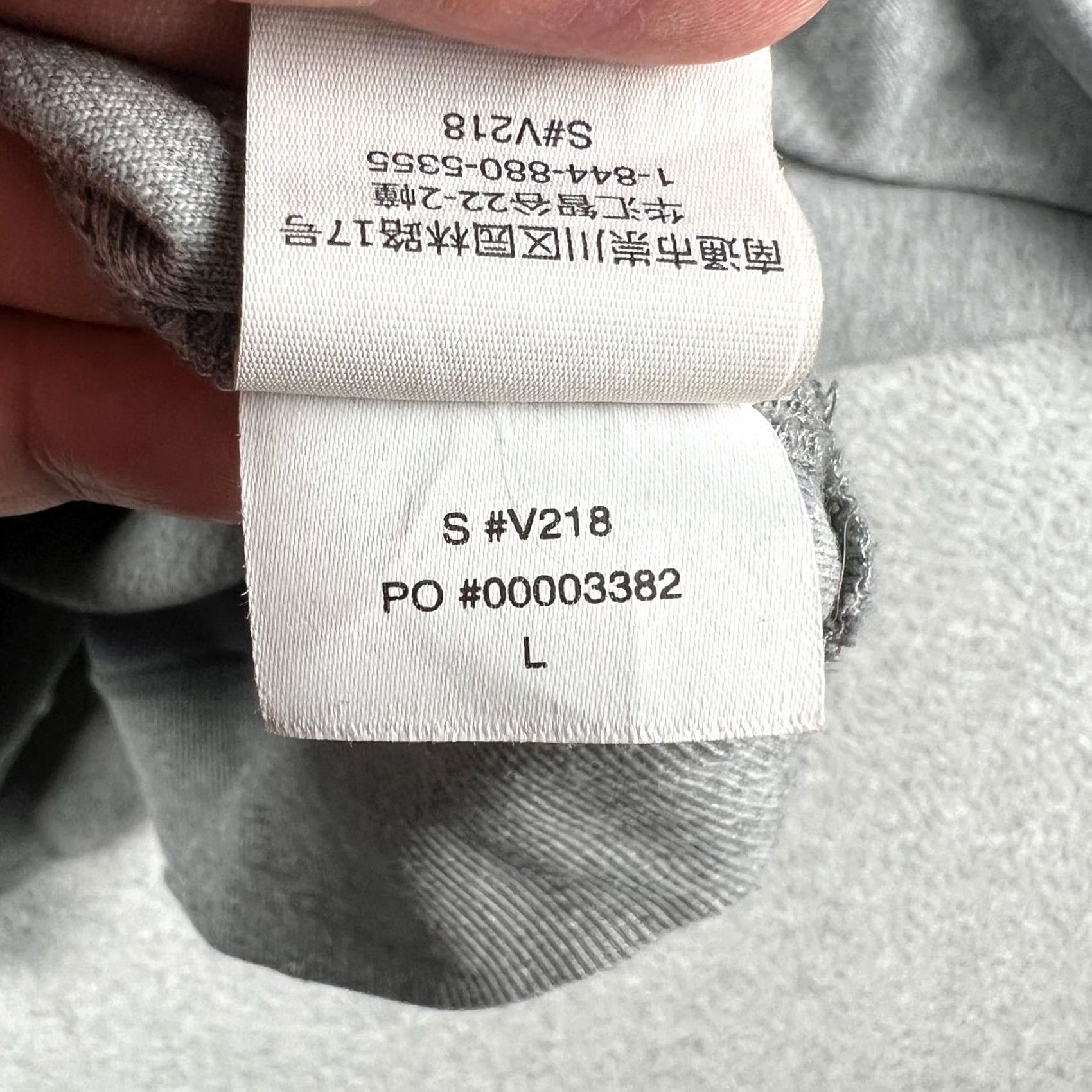 Vuori Vuori Sweatshirt Crew Large Mens Grey Stretch Pocket Cotton Pullover Jeffreys Size US L / EU 52-54 / 3 - 4 Thumbnail