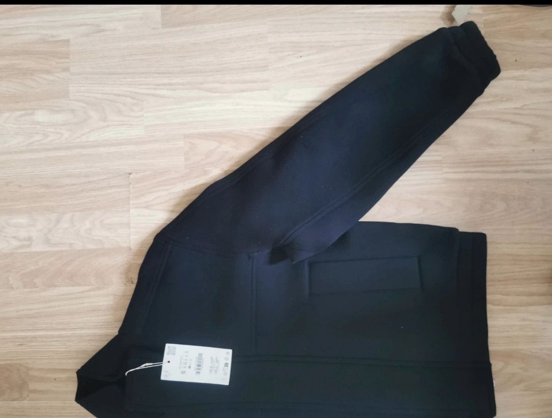Zara Zara Brand new black neoprene finish jacket Size US S / EU 44-46 / 1 - 2 Thumbnail