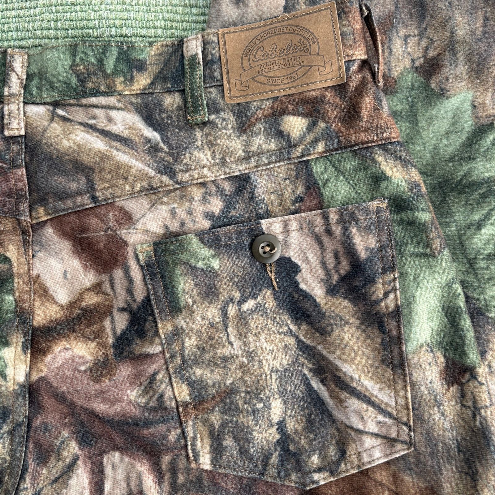 Cabelas × Vintage Vintage 2000s Cabela's camo straight leg cargo pants 34x30 Size US 34 / EU 50 - 6 Thumbnail