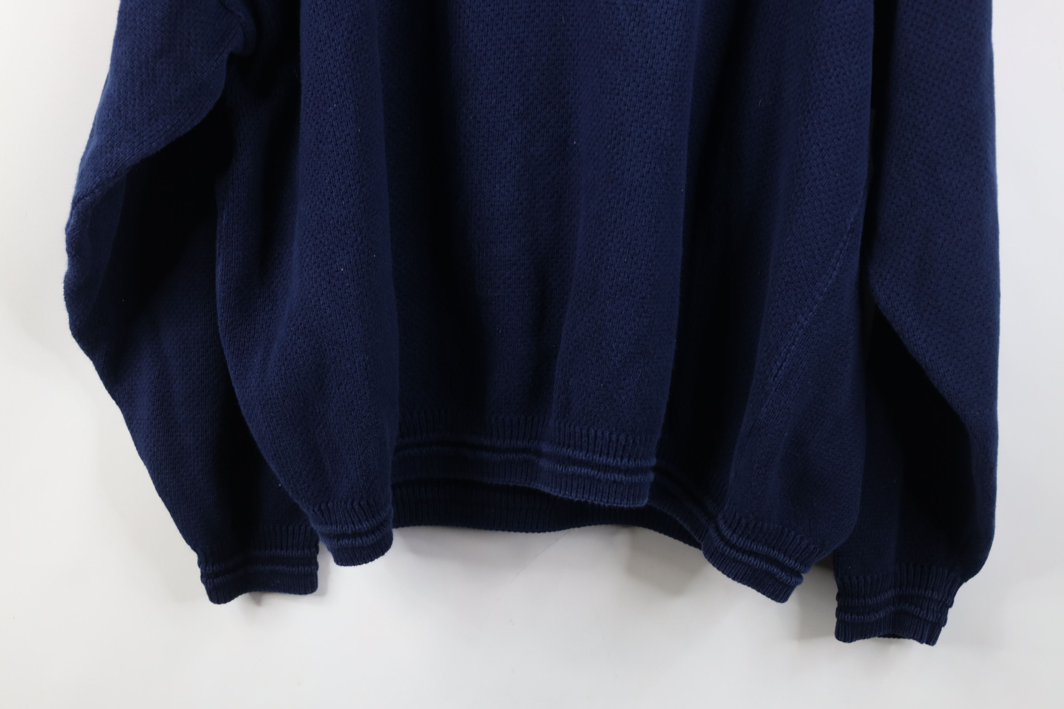 Vintage Vintage 90s Coventry Township Ohio Knit Sweater Blue USA Size US XXL / EU 58 / 5 - 12 Thumbnail