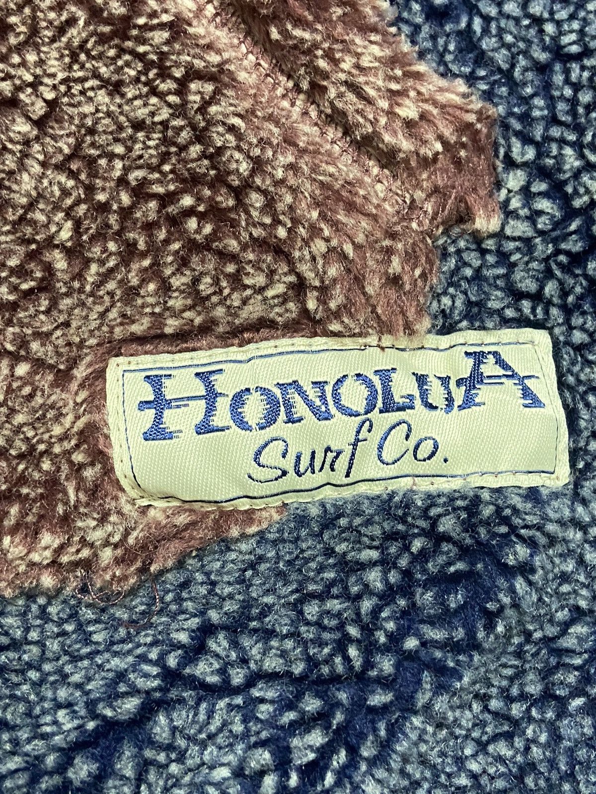 Japanese Brand Honolua Surf Co. Deep Pile Hoodie Fleece Jacket Size US L / EU 52-54 / 3 - 4 Thumbnail