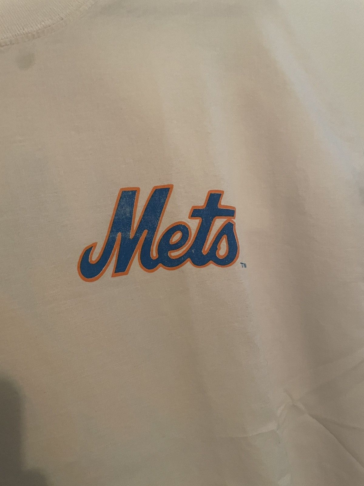 MLB Vintage Mets Long Sleeve Graphic Tee • XL Size US XL / EU 56 / 4 - 3 Thumbnail