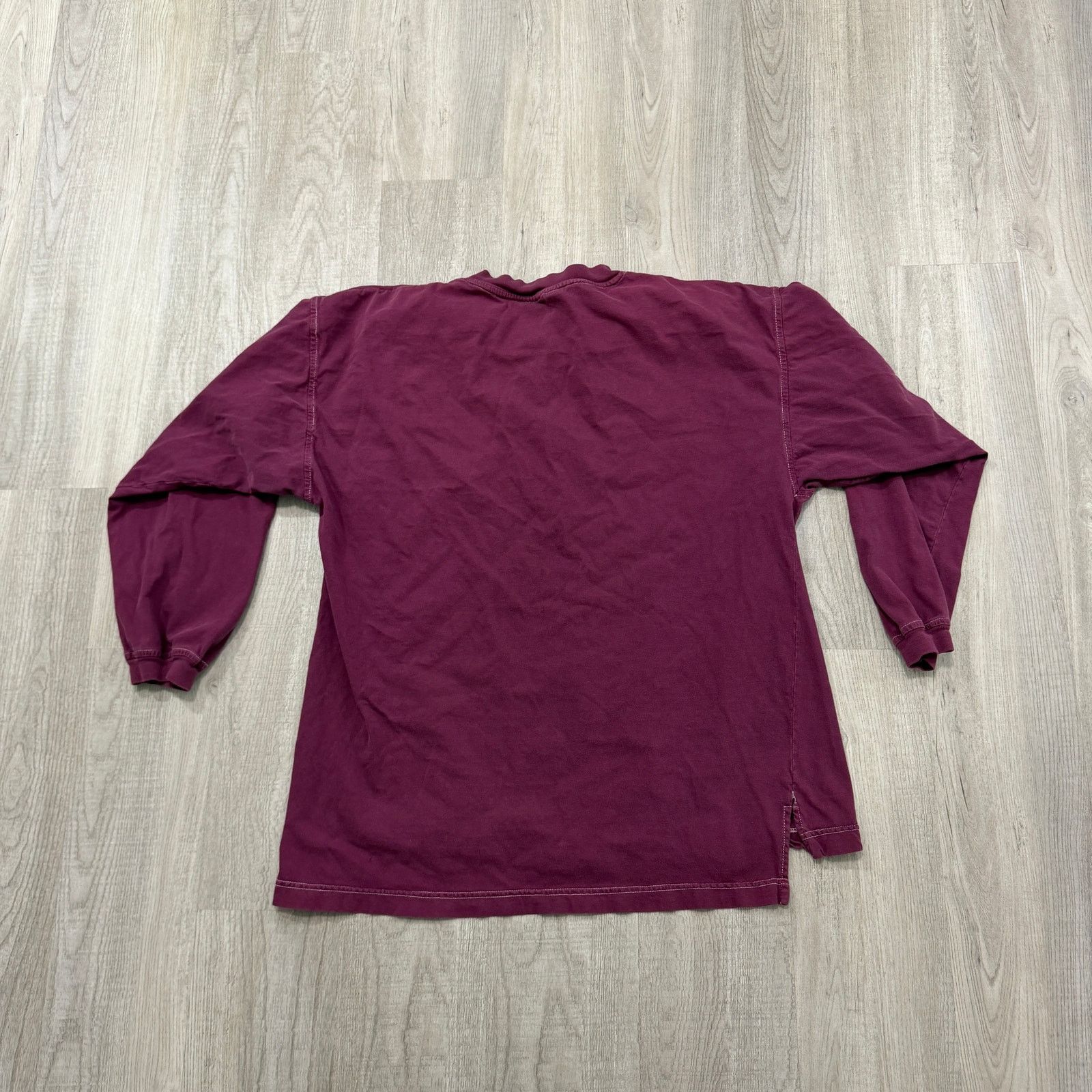 Vintage Vintage Gitano Henley Shirt Men's Extra Large Maroon Red 90s Size US XL / EU 56 / 4 - 8 Thumbnail
