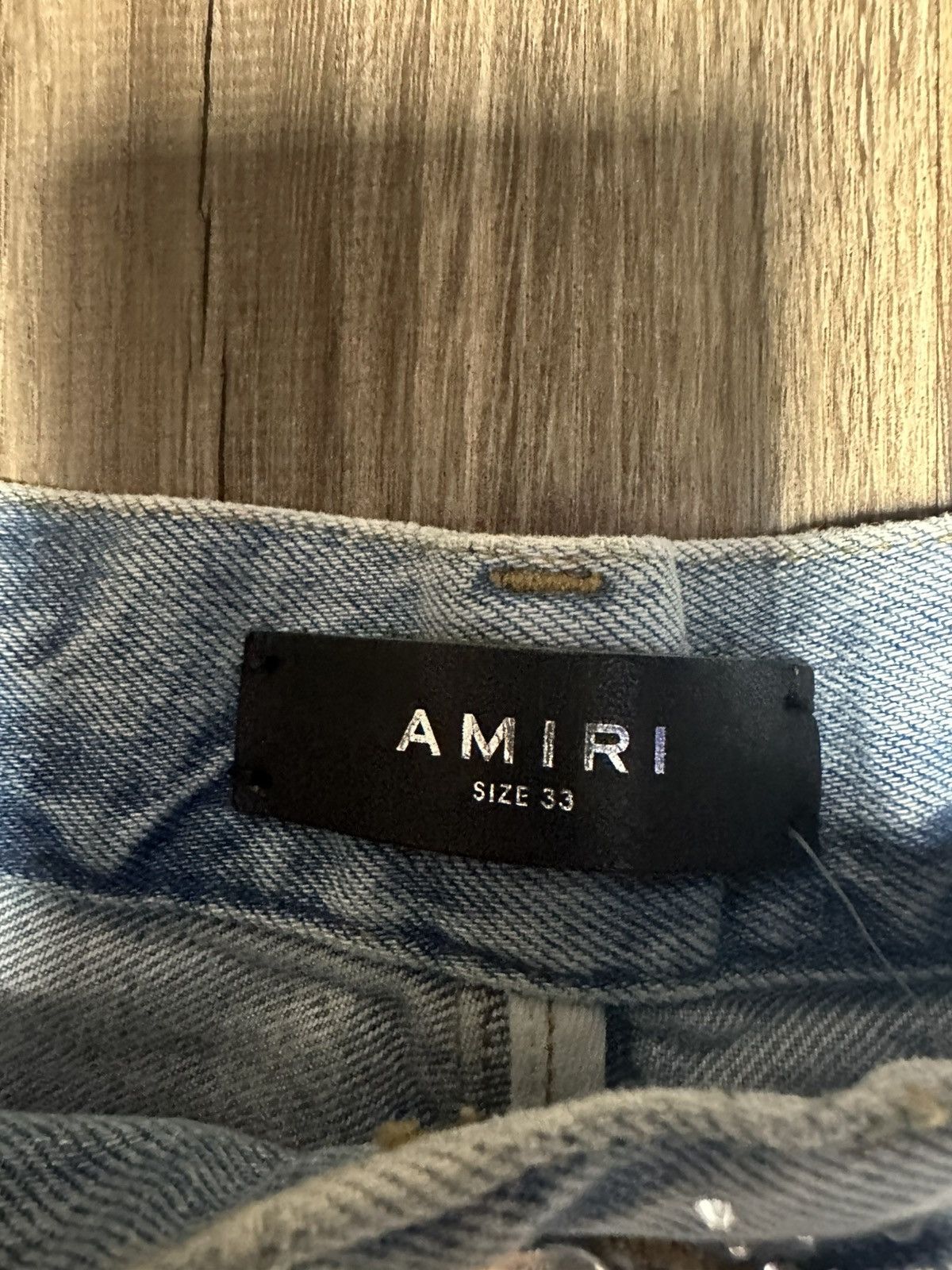 Amiri Amiri Jeans Crystal Embellished Denim Size US 33 - 7 Thumbnail