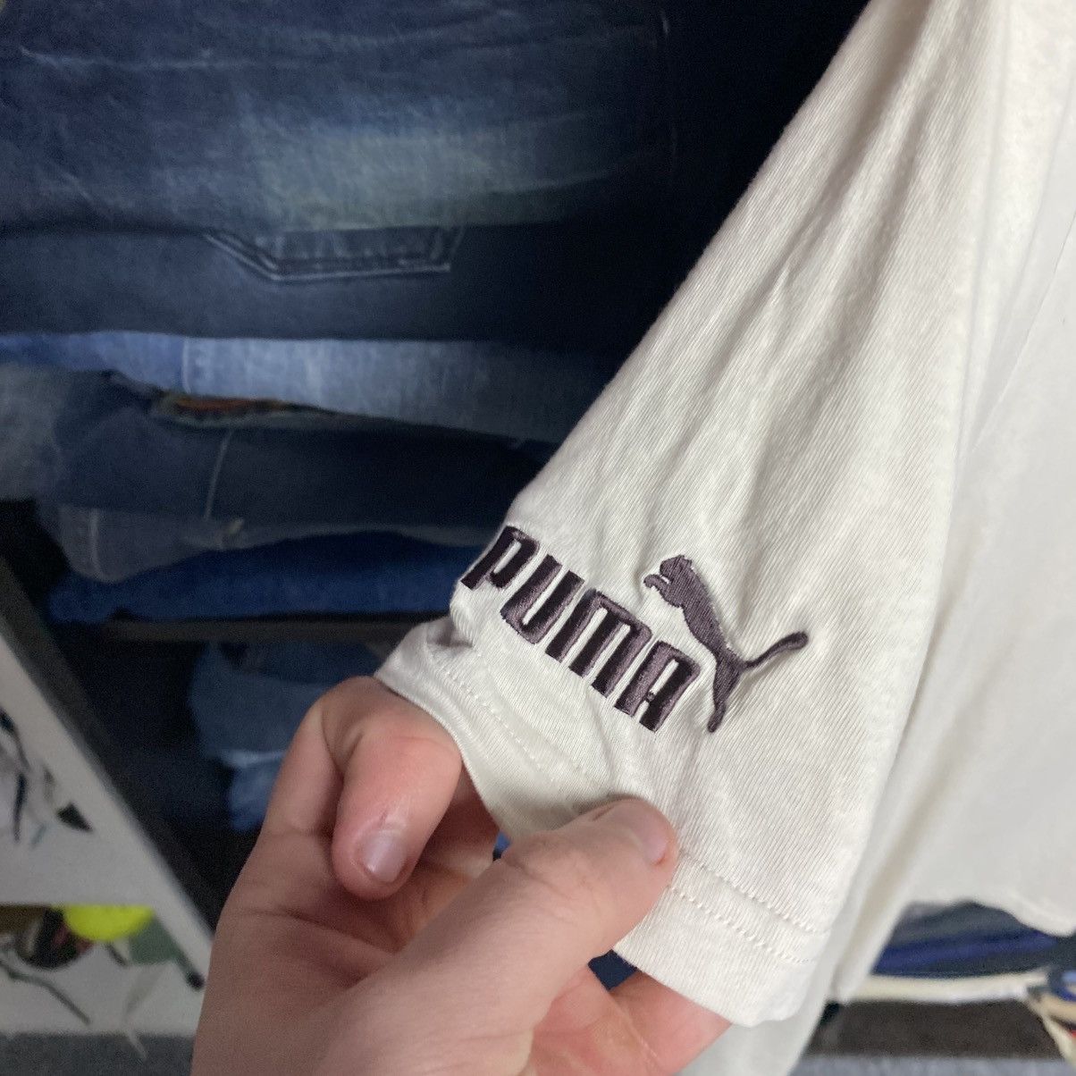 Puma Vintage Puma Porsche Big Logo racing y2k tee size M Size US M / EU 48-50 / 2 - 6 Thumbnail
