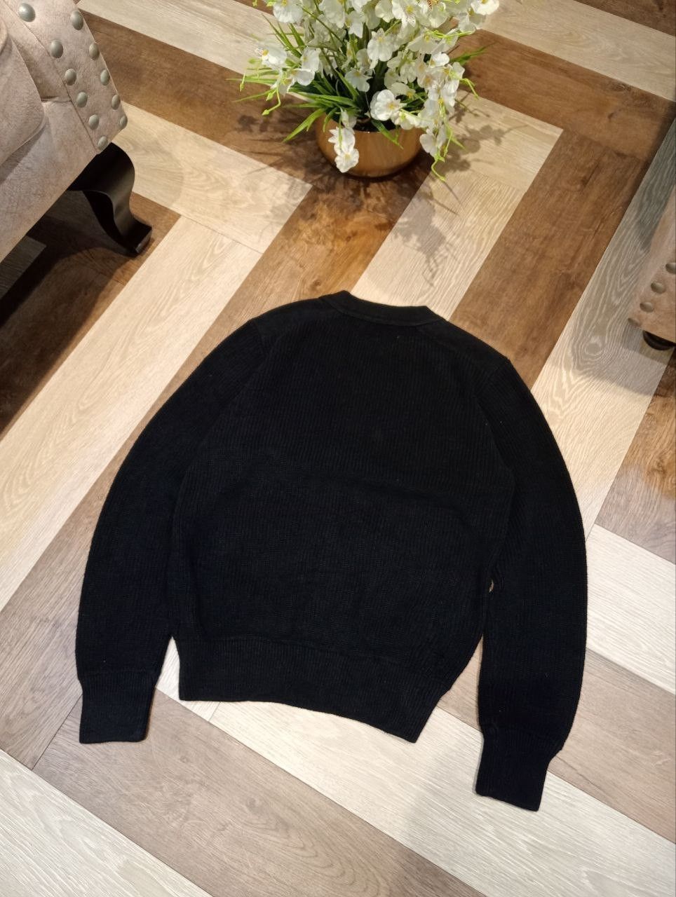 Margaret Howell MARGARET HOWELL BLACK KNITTED SWEATER Size M / US 6-8 / IT 42-44 - 9 Thumbnail