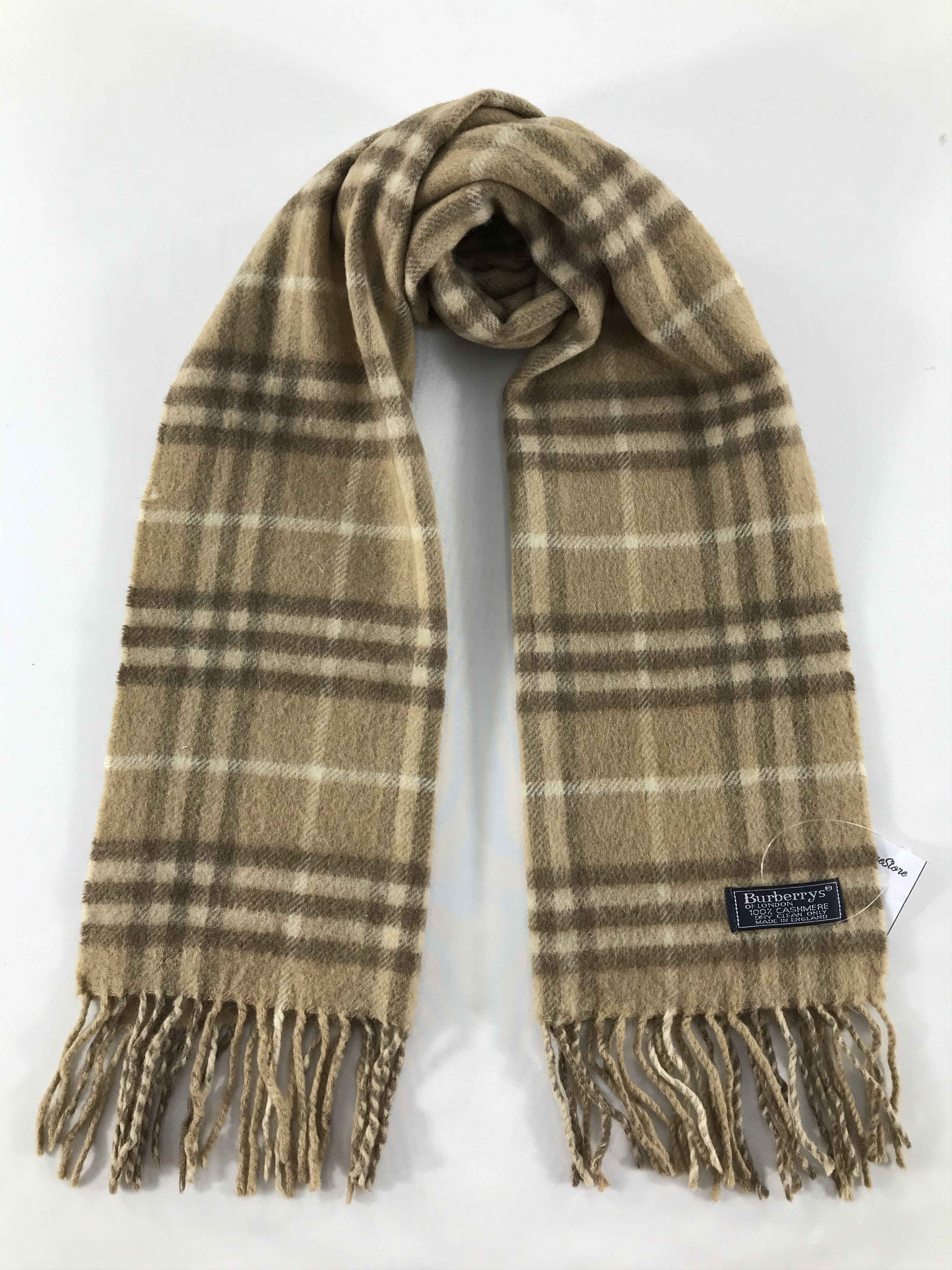 Burberry Vintage Burberry Scarf/Muffler/Neckwear MF1510 Size ONE SIZE - 1 Thumbnail