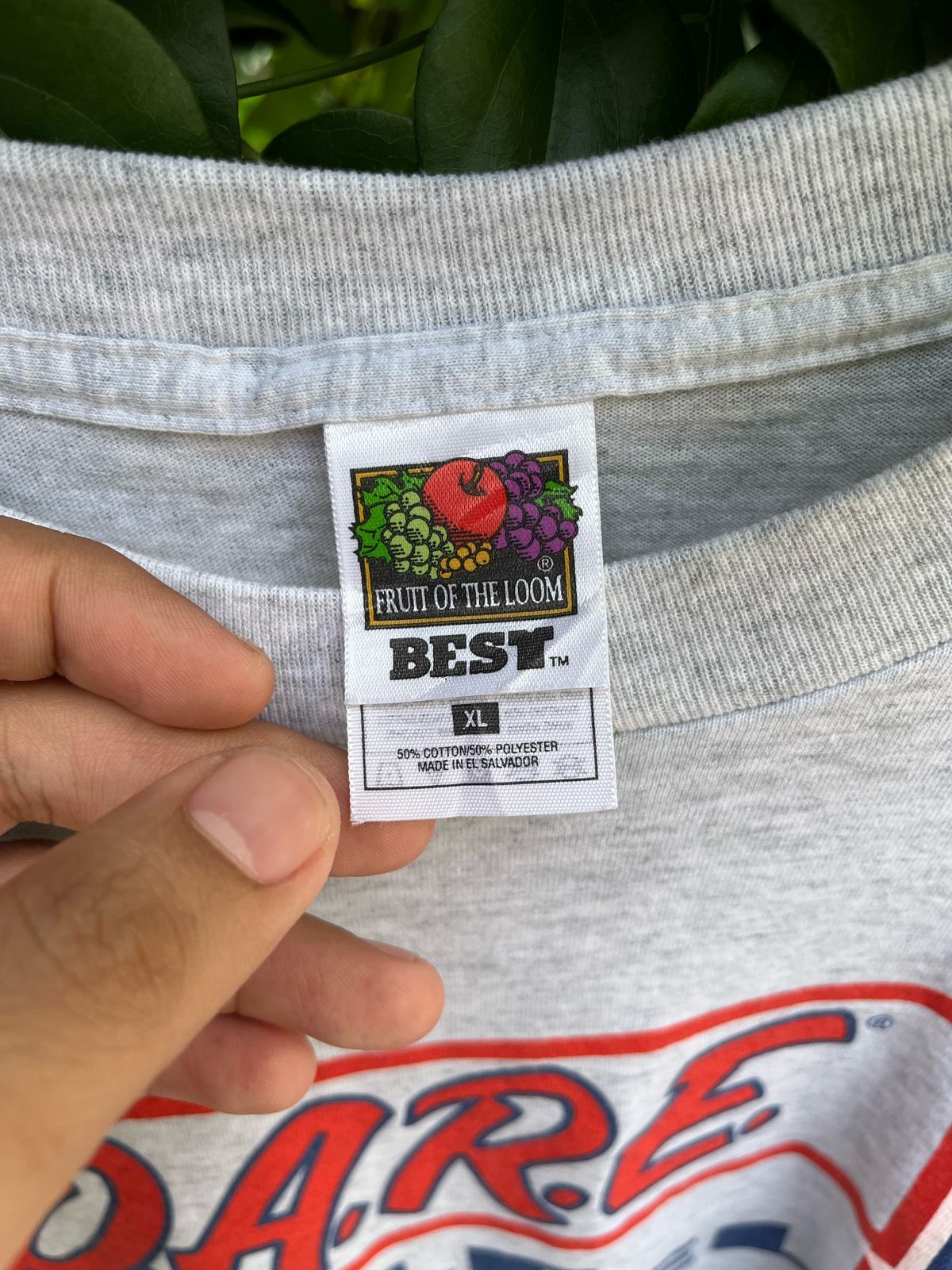 D.A.R.E × Fruit Of The Loom × Vintage vtg D.A.R.E. Role Model tshirt Size US XL / EU 56 / 4 - 4 Thumbnail
