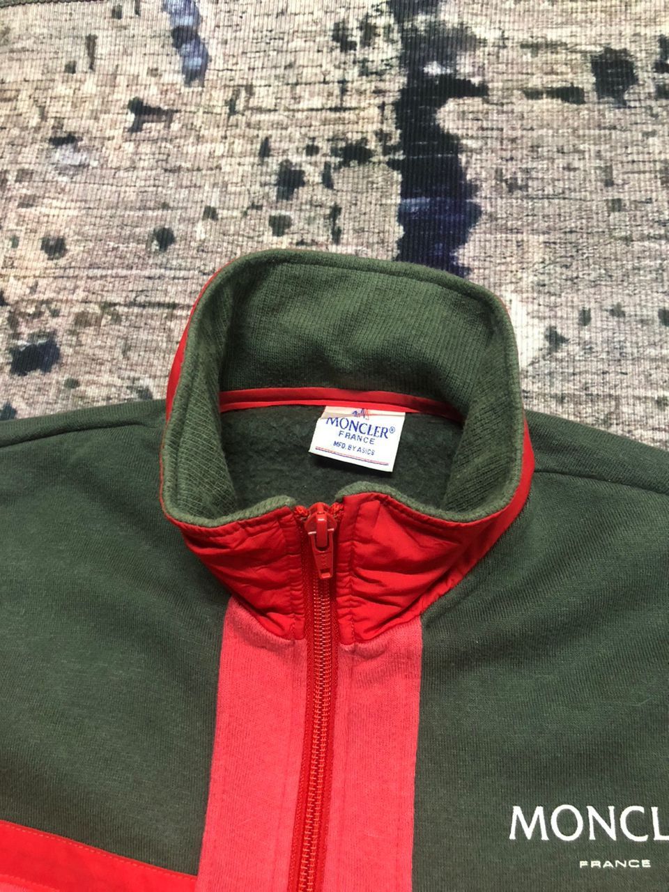 Moncler Vintage Moncler x Asics Red Coverall Jumpsuit Size -S Size US 30 / EU 46 - 8 Thumbnail