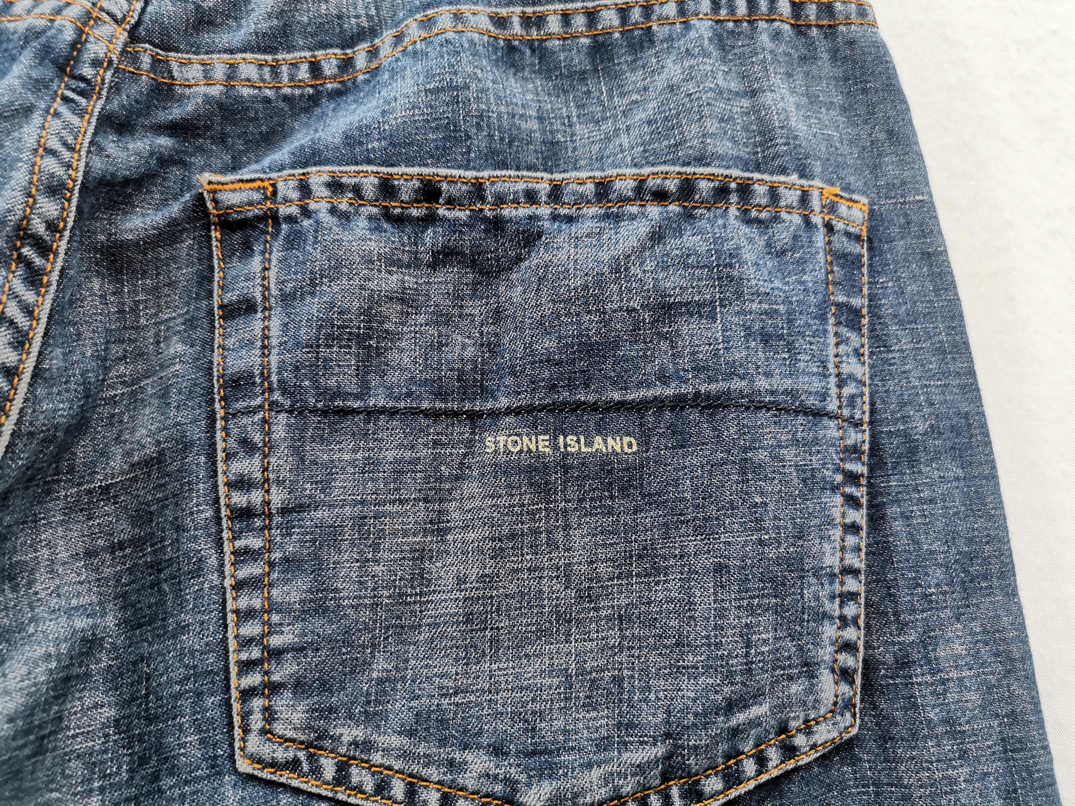 Stone Island Distressed Vintage Stone Island Denim Jeans Size 30 Size US 30 / EU 46 - 7 Thumbnail
