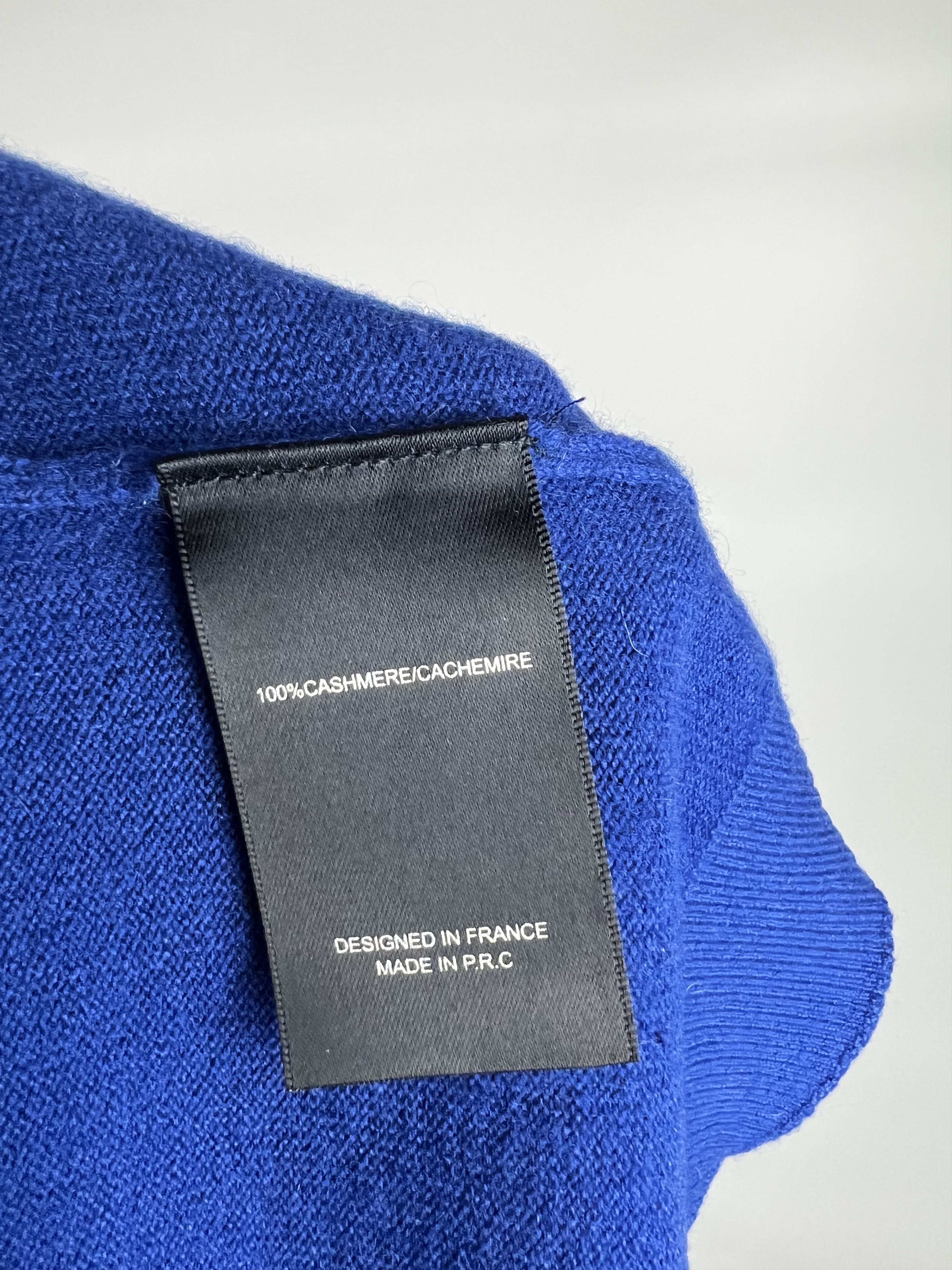 Designer Vue Sur Mer For 100% Finest Cashmere Jumper Sweater Size 1 Size S / US 4 / IT 40 - 10 Thumbnail