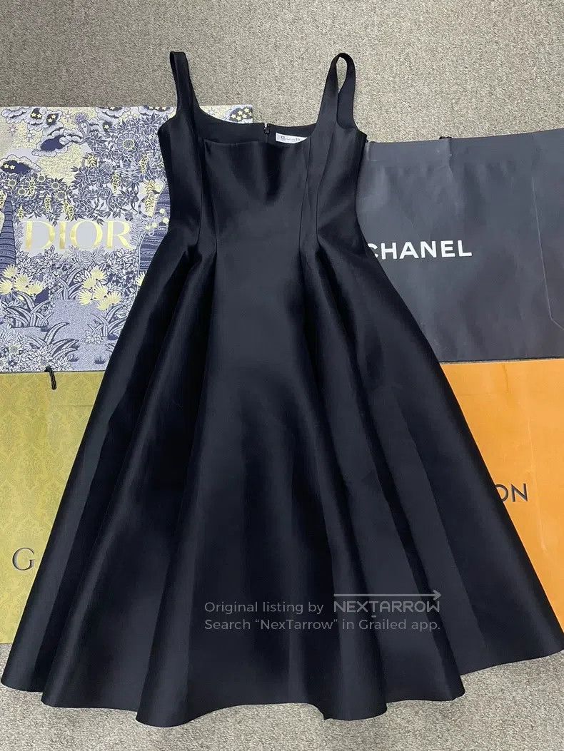Dior Dior Black sleeveless dress Size XS / US 0-2 / IT 36-38 - 1 Thumbnail