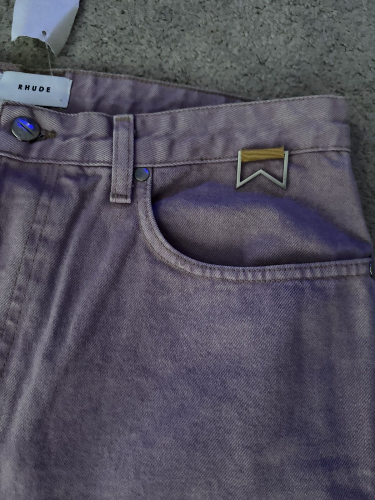 Rhude Rhude wide leg denim jeans size 34 Size US 34 / EU 50 - 3 Thumbnail