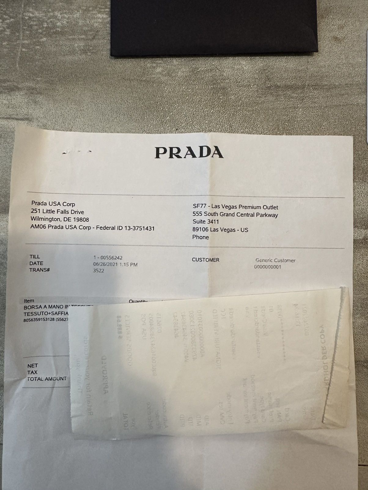 Prada Prada Tessuto Nylon Two Way Satchel Purse Size ONE SIZE - 11 Thumbnail