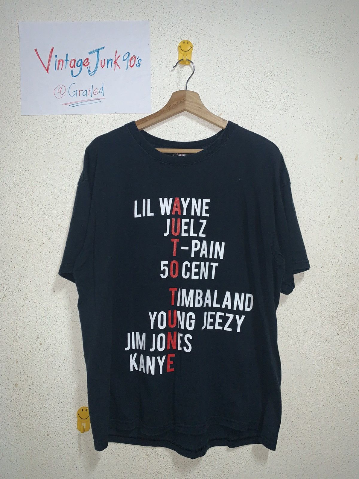 Vintage Tour Tshirt Rap tees Size US L / EU 52-54 / 3 - 2 Thumbnail