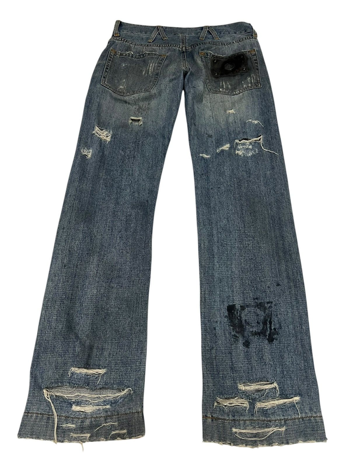 Dolce & Gabbana 💥Grunge💥Vintage Dolce & Gabbana Distress Jean Size US 30 / EU 46 - 2 Thumbnail