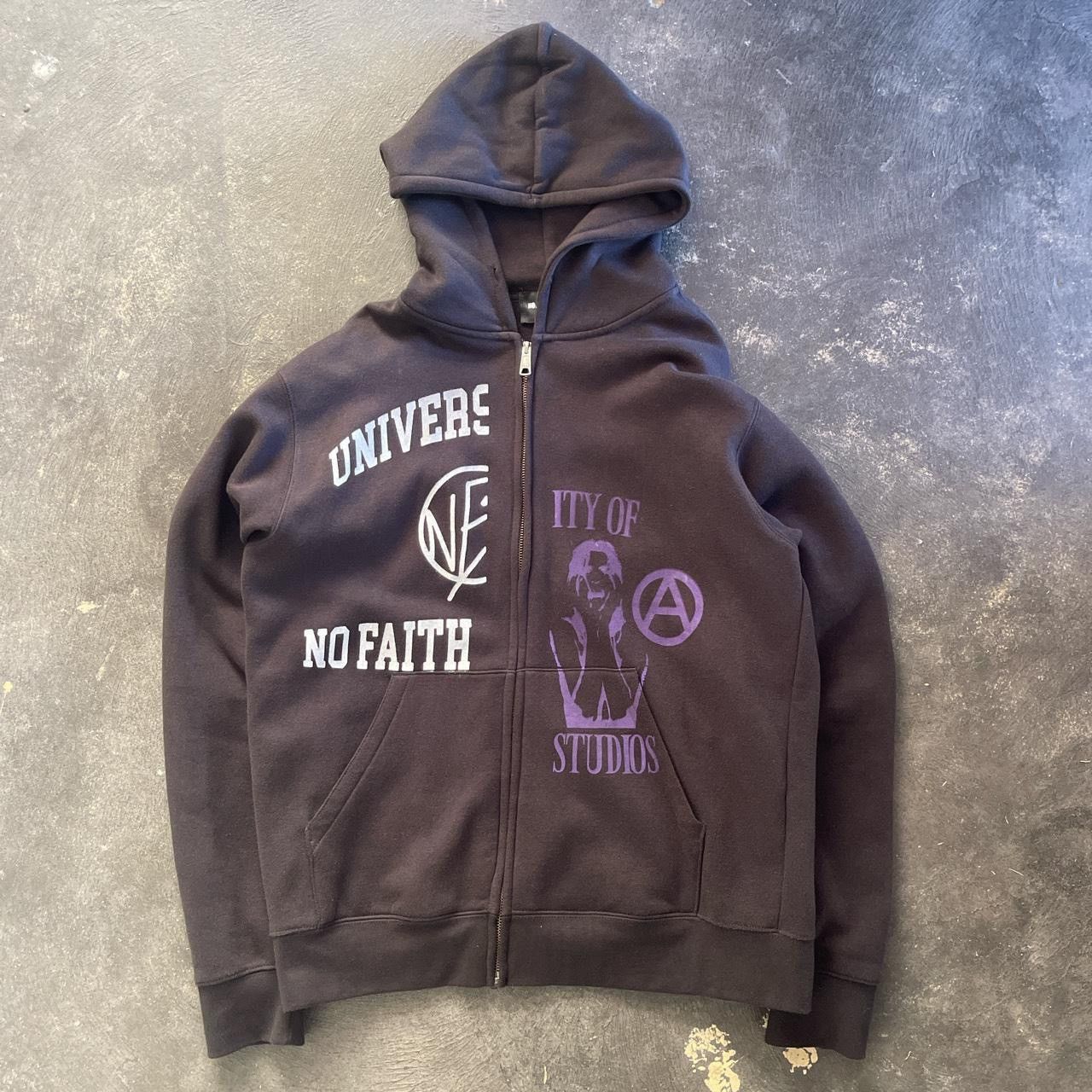 NO/FAITH STUDIOS zip up hoodie Size3