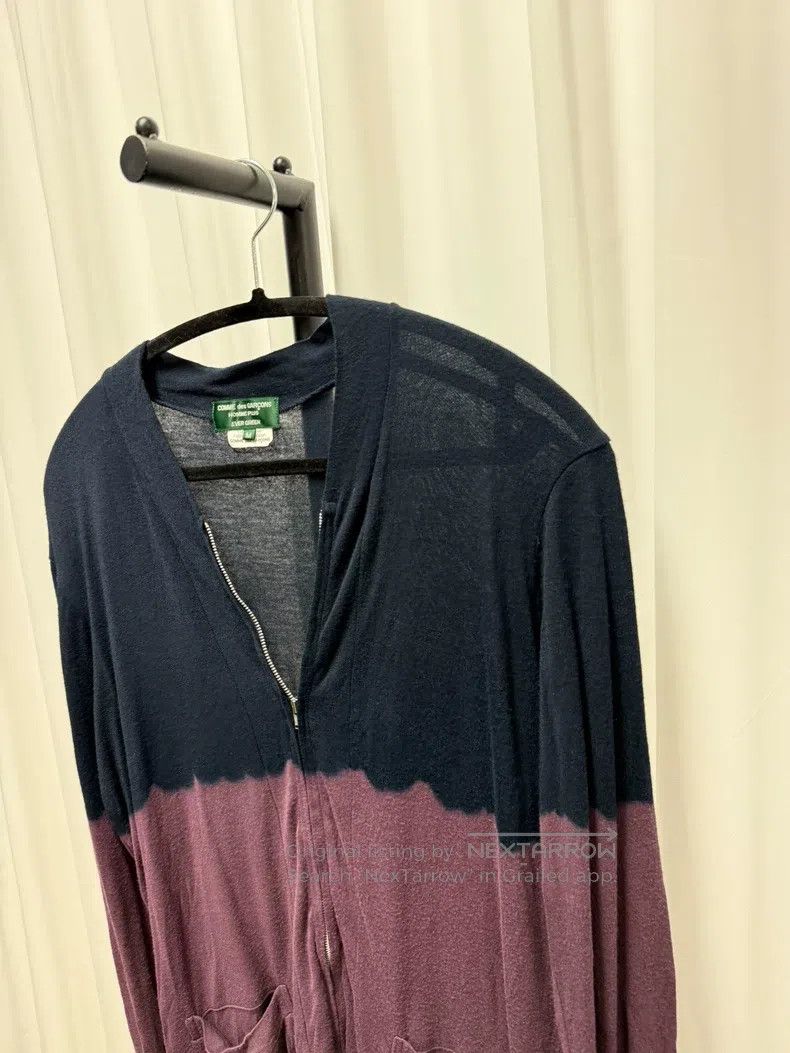 Comme des Garcons Comme Des Garcons Faded knit zip-up cardigan Size US M / EU 48-50 / 2 - 4 Thumbnail