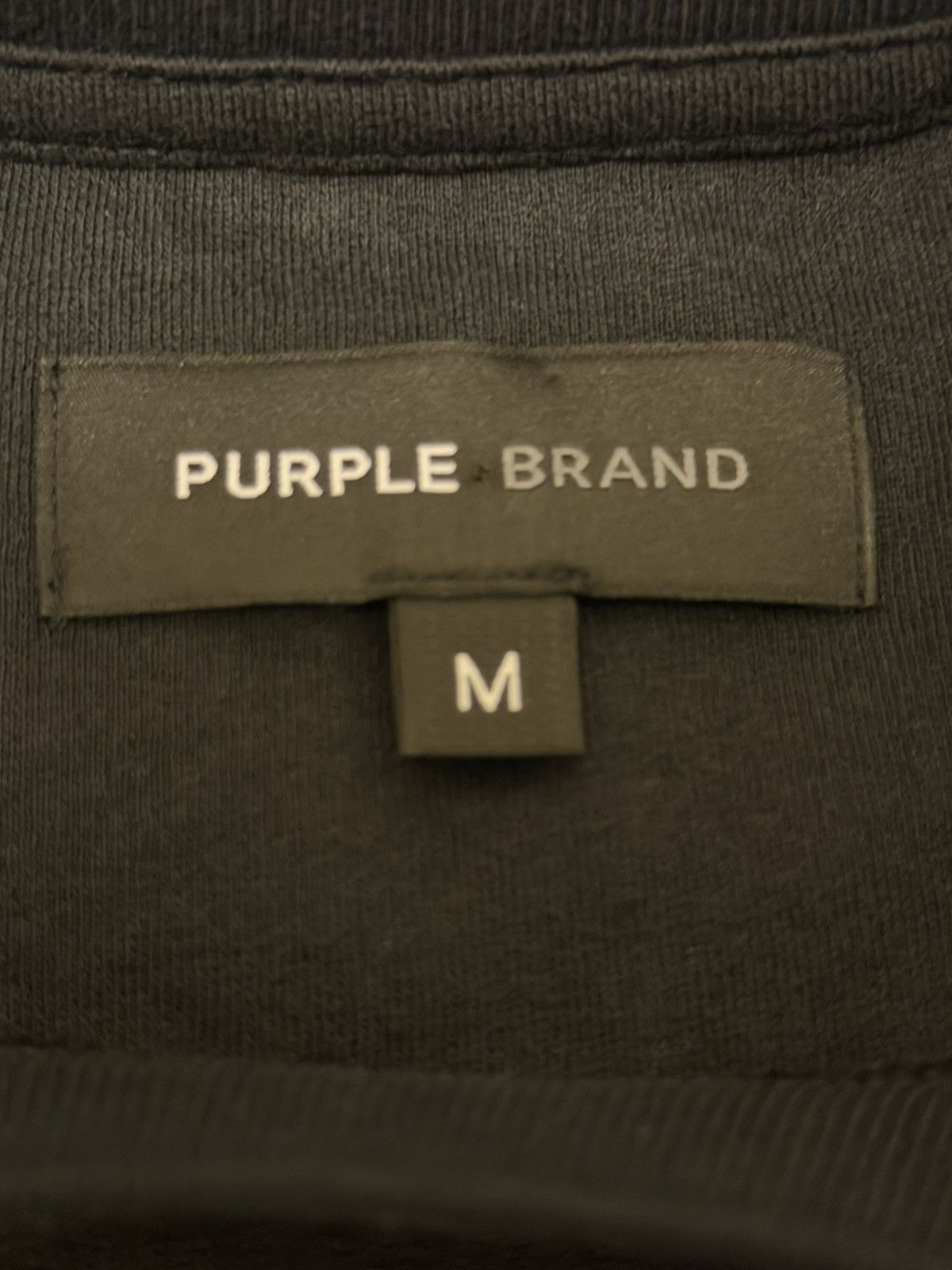 Purple Brand Authentic Purple Brand Medium Black T-Shirt Size US M / EU 48-50 / 2 - 3 Thumbnail