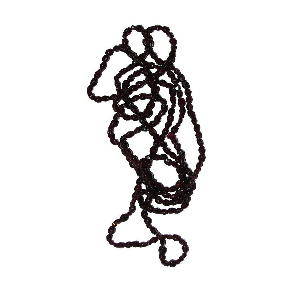 Designer Victorian Bohemian Garnet Hand Cut Bead Necklace Size ONE SIZE - 4 Thumbnail