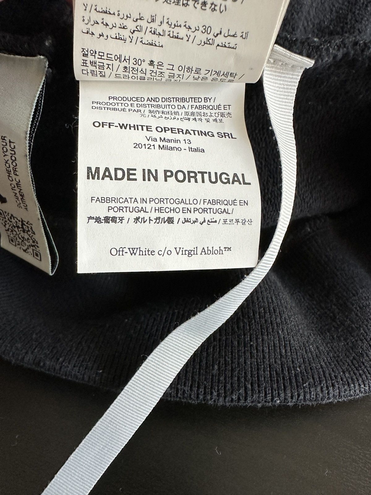 Off-White Off-White Pascal Skeleton Hoodie Black M Size US M / EU 48-50 / 2 - 8 Thumbnail