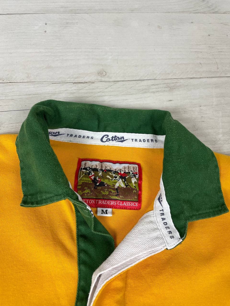 Cotton Traders Vintage Cotton Traders AUSTRALIA RUGBY Long Sleeve Shirt 80s Size US M / EU 48-50 / 2 - 8 Thumbnail