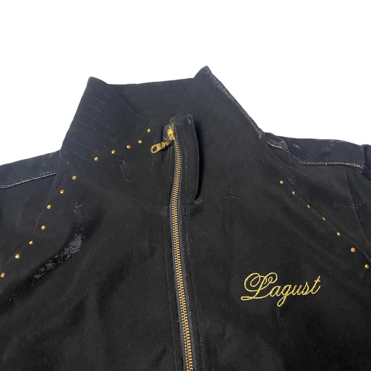 If Six Was Nine 2000's Lagust Tribal Poem Tracktop Jacket Size US M / EU 48-50 / 2 - 14 Thumbnail