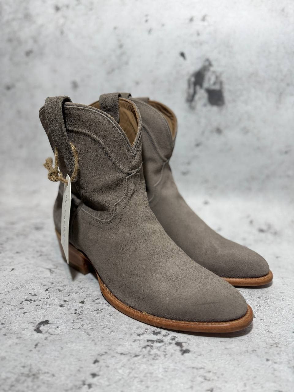 Tecovas Tecovas The Lucy Women’s Western Boots Gray Suede Size 10B Size US 10 / IT 40 - 1 Thumbnail